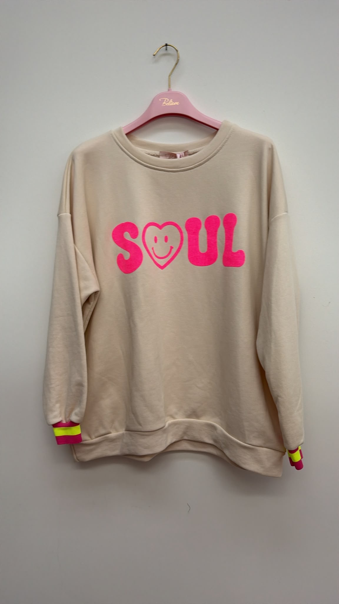 Sweatshirt „Good Soul“ Made in Italy