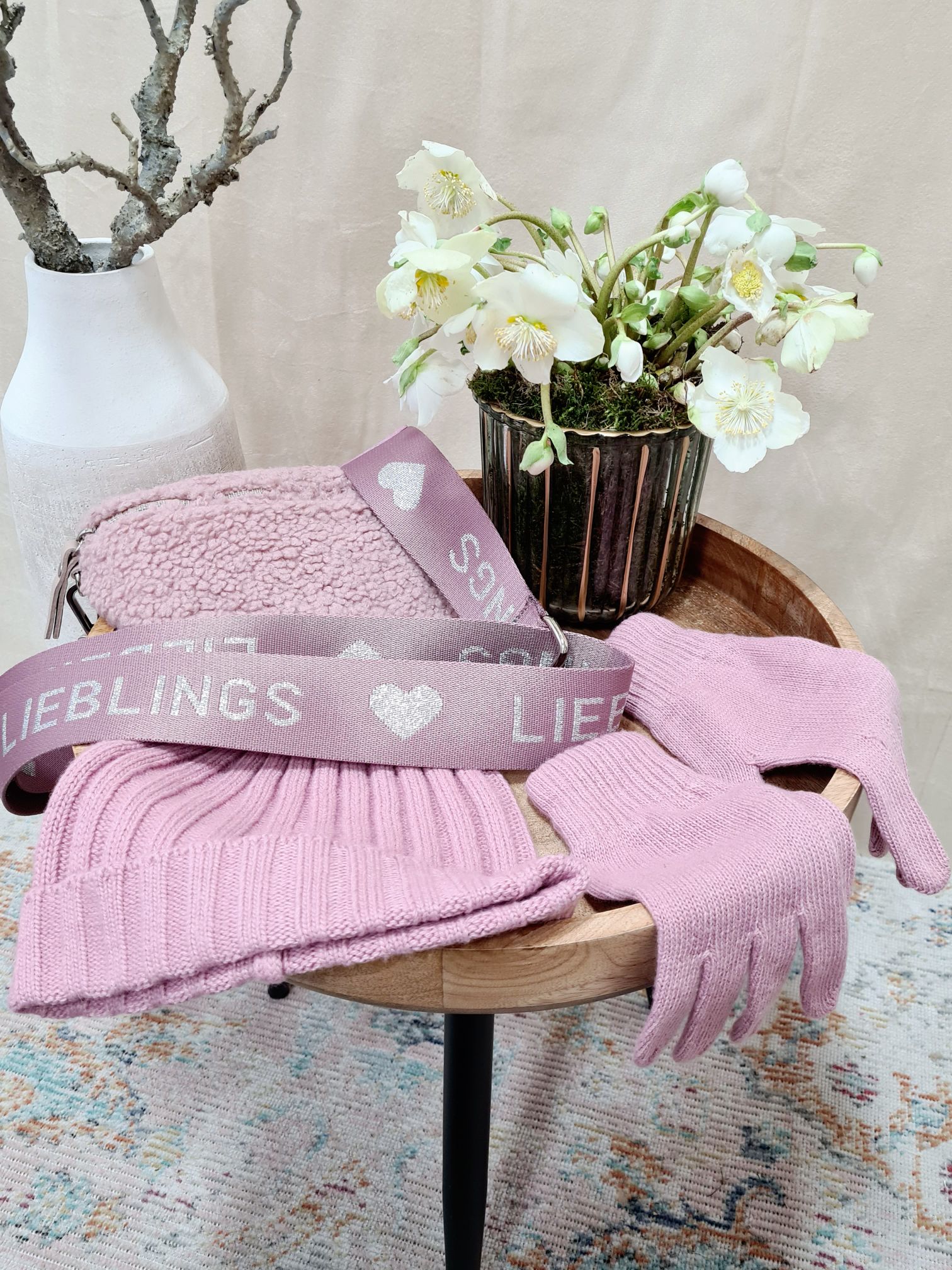 BASIC BEANIE ALASKA ROSA Wintermütze Made in Italy Ripp Strick Mütze verschiedene Farben BASIC BEANIE ALASKA ROSA Wintermütze Made in Italy Ripp Strick Mütze verschiedene Farben