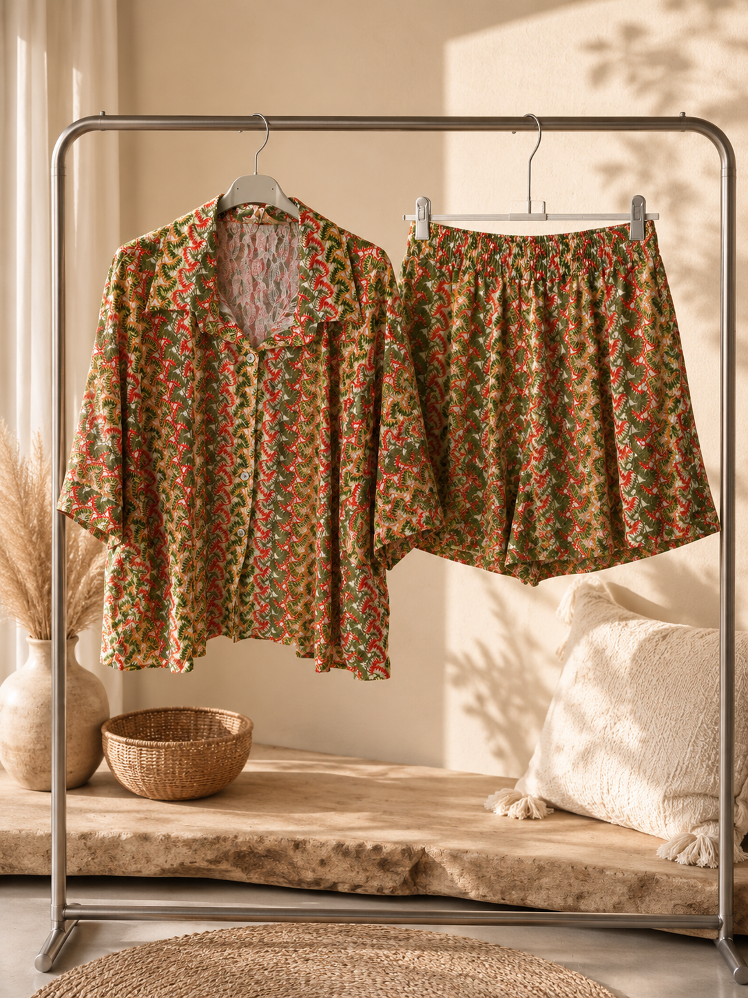 Set Coralie – luftig, feminin & perfekt für warme Sommertage  34-42/44 Sommerschnapper – vom Umtausch ausgeschlossen