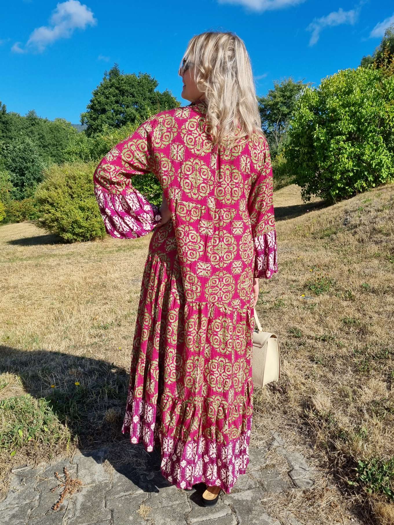 MAXI TUNIKA DRESS ISABELL BURGUNDER 34-40/42 Made in Italy langes Kleid Hängerchen Tunikakleid MAXI TUNIKA DRESS ISABELL BURGUNDER 34-40/42 Made in Italy langes Kleid Hängerchen Tunikakleid