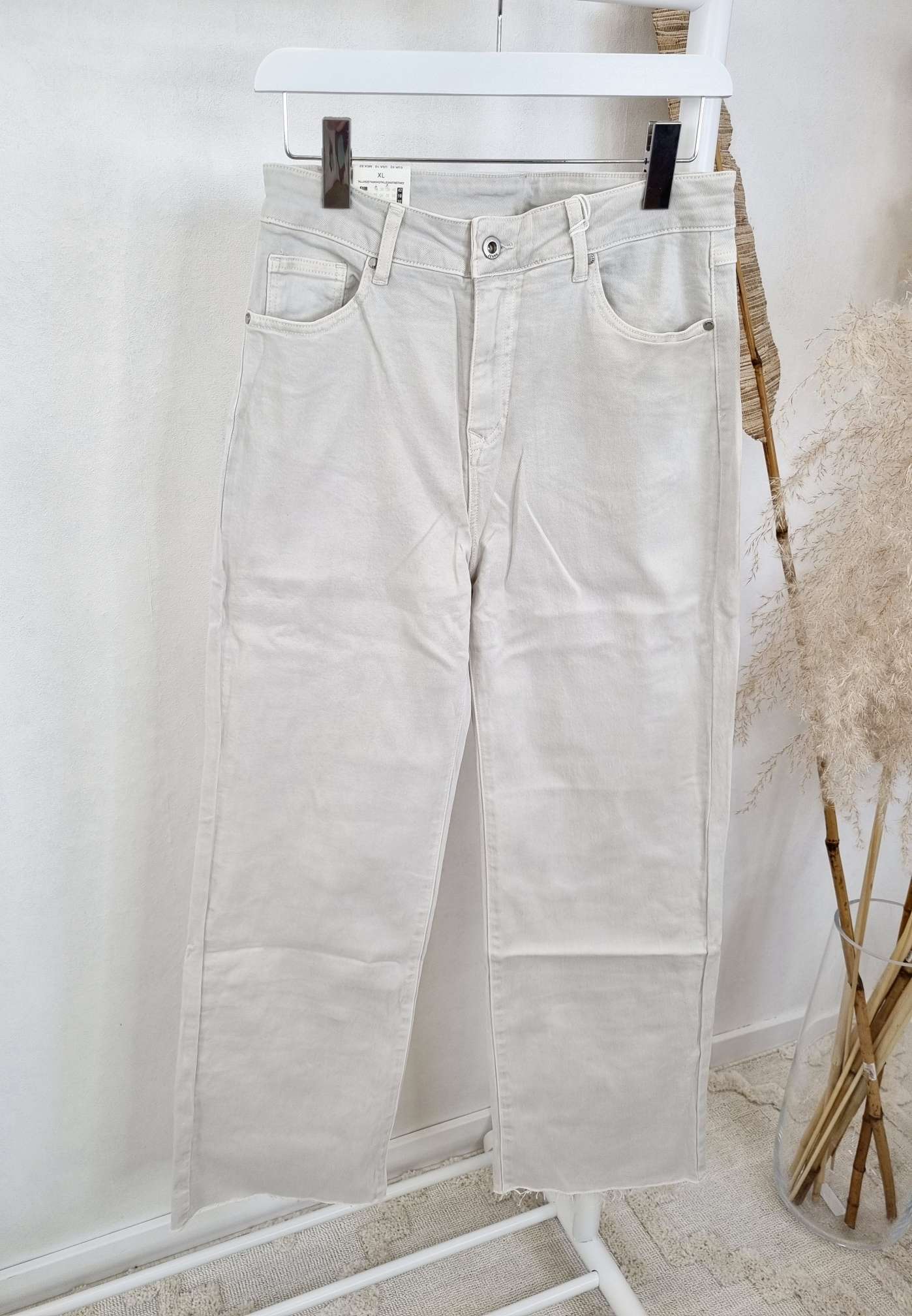 MARLENE JEANS VICENZA BEIGE- VARIANTENARTIKEL Denim Schlag Hose MARLENE JEANS VICENZA BEIGE- VARIANTENARTIKEL Denim Schlag Hose