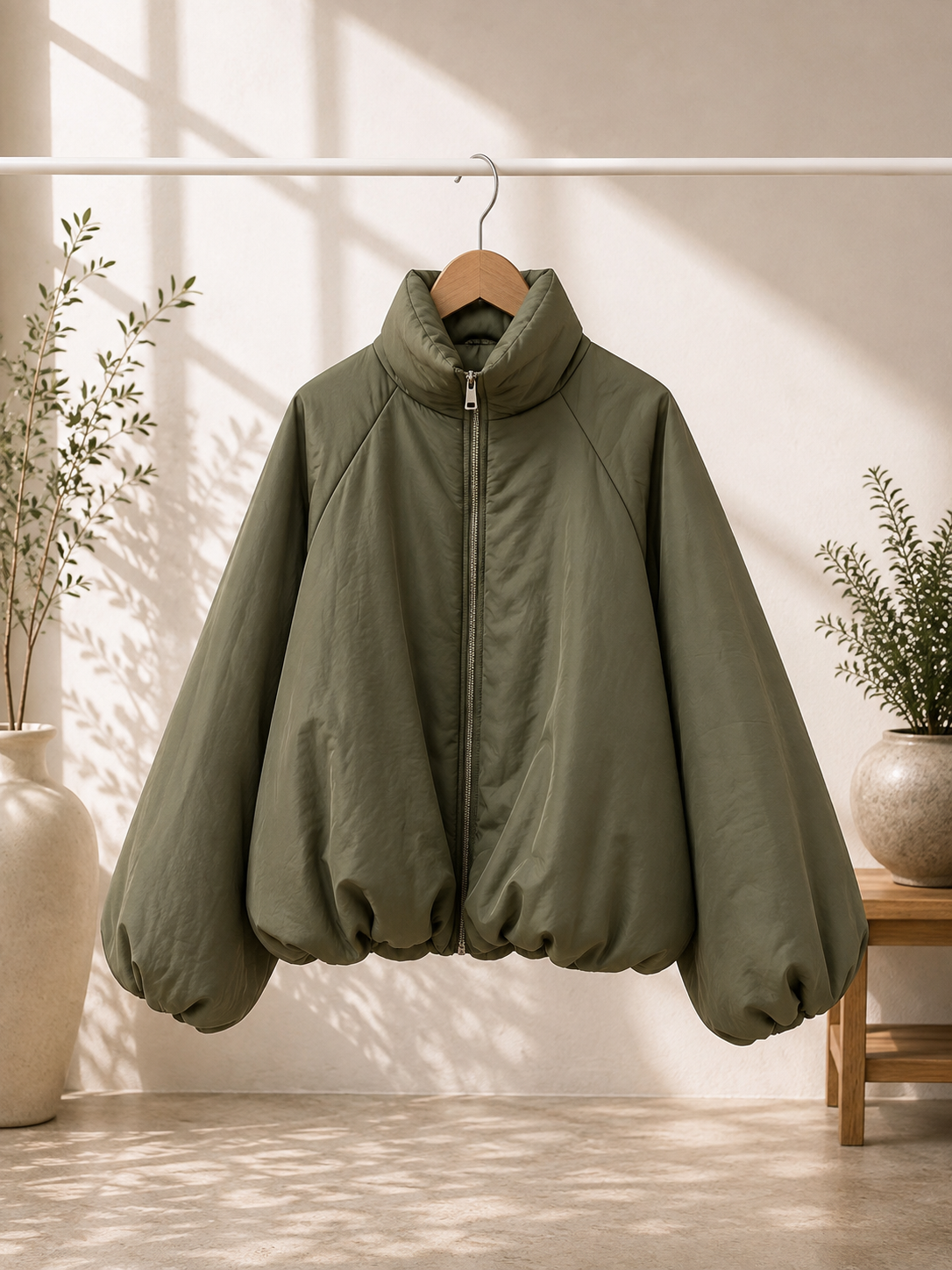 Jacke Puffy Monika – lässiger Allrounder für die Übergangszeit Made in Italy 34-40/42