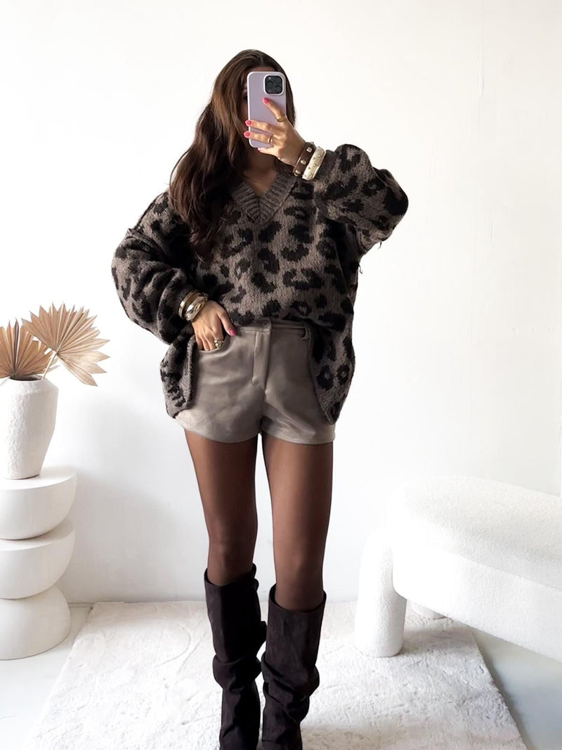 COZY KNIT SWEATER  BODO LEO Made in Italy 34 - 44