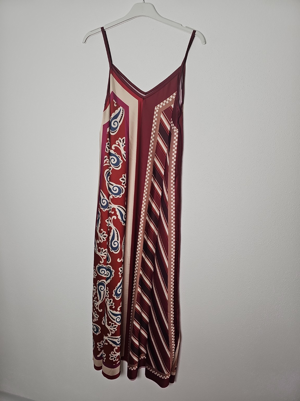 Maxikleid Cordelia Seide mit raffiniertem Wendedesign Made in Italy 34-40/42