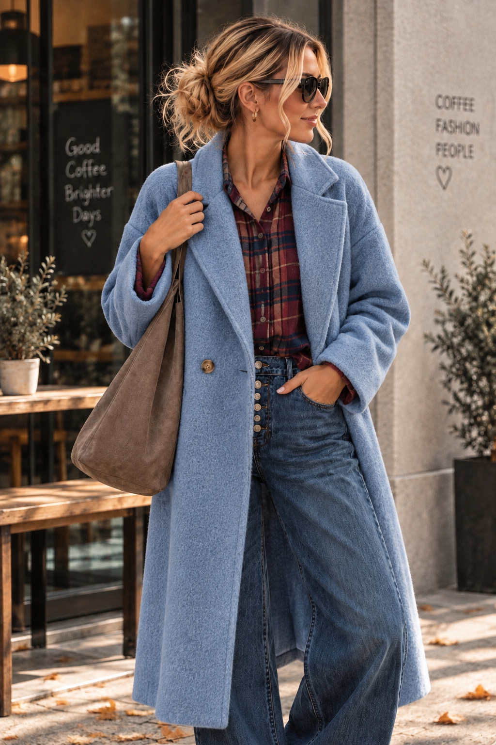 TREND MANTEL ELVIRA 36 - 42 Trench Coat Made in Italy
