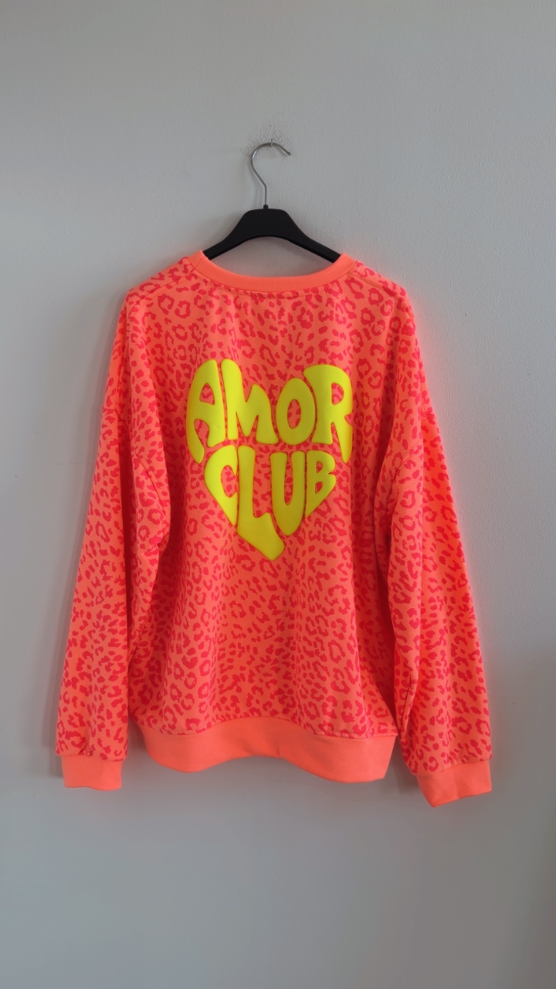 Sweatshirt Leo Amor I NO. SW0017 I lässiger Oversize-Look I Made in Italy 34-42/44