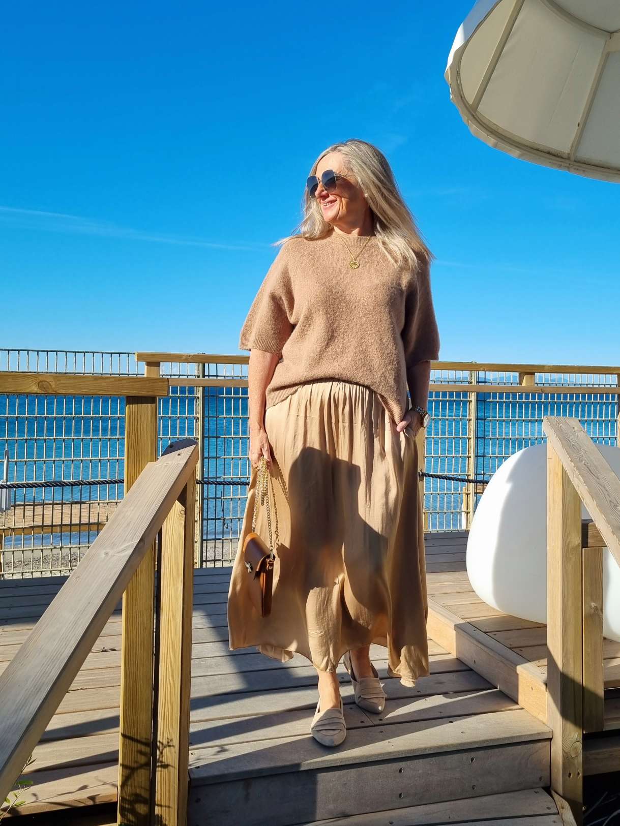 EDLER SILK SKIRT ERIKA CAMEL Satin Rock Seiden Mix Made in Italy Sommerhose 34-40 EDLER SILK SKIRT ERIKA CAMEL Satin Rock Seiden Mix Made in Italy Sommerhose 34-40