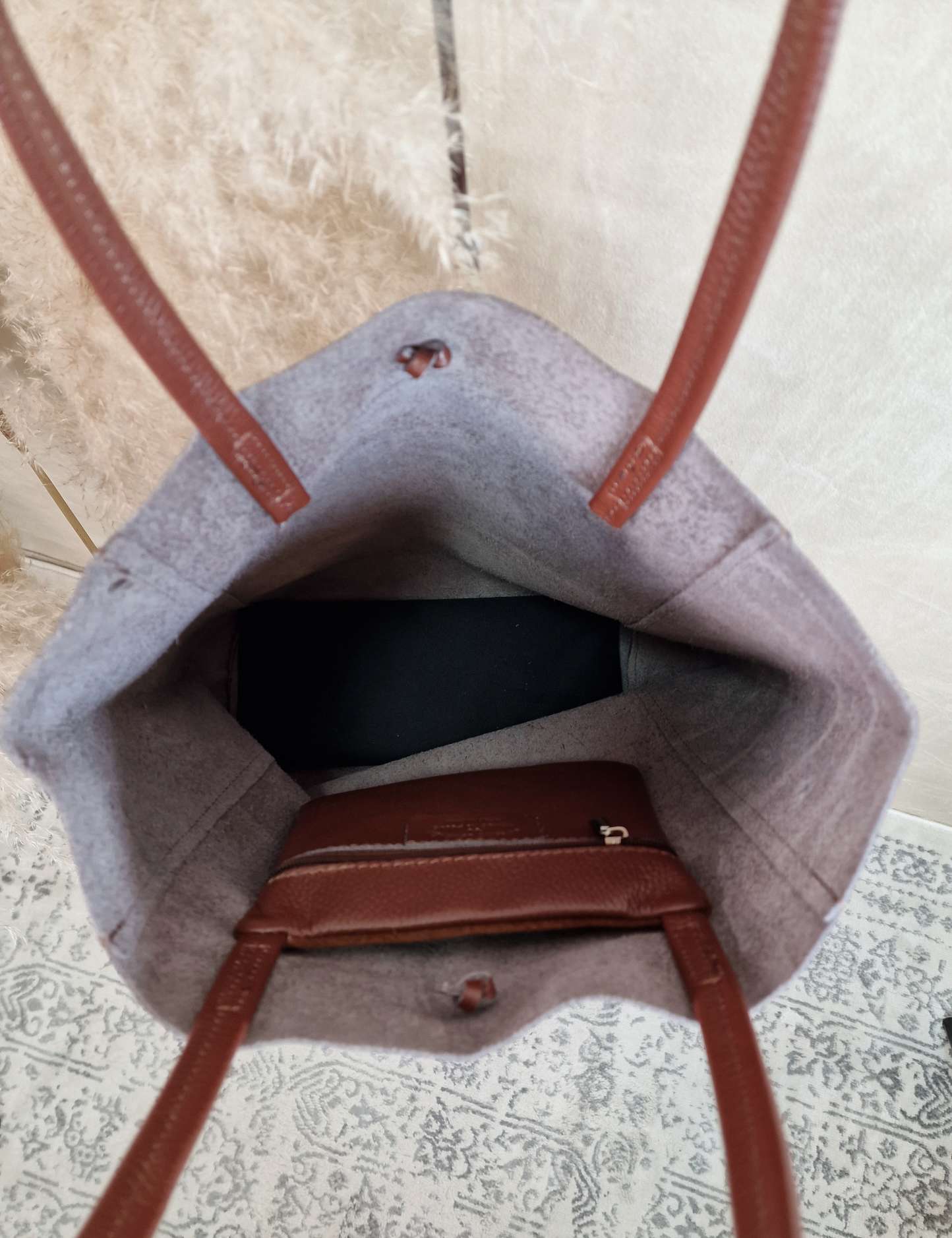 BASIC LEDER SHOPPER MARA BRAUN Made in Italy Ledertasche Tasche BASIC LEDER SHOPPER MARA BRAUN Made in Italy Ledertasche Tasche