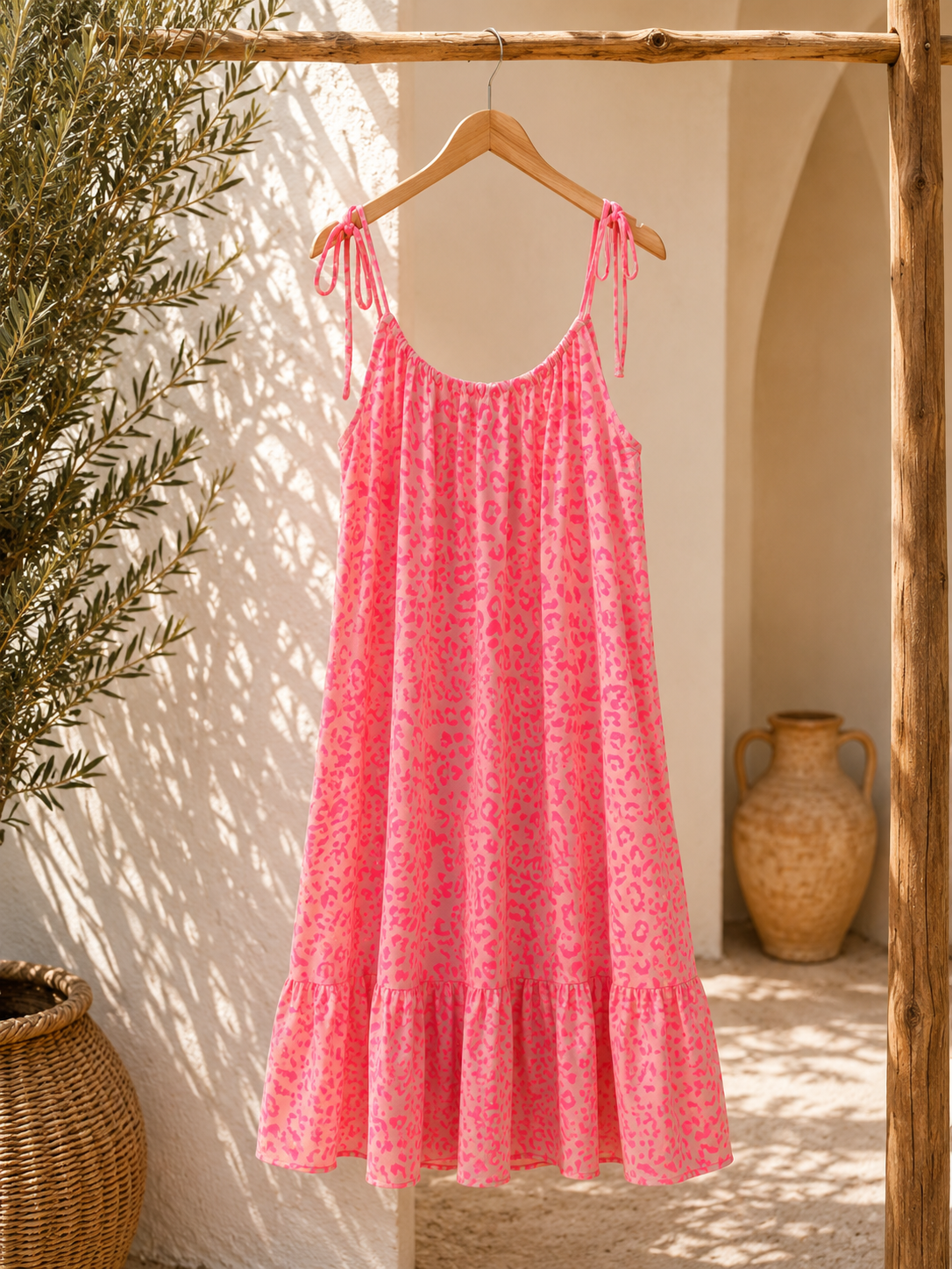 🌺 Trägerkleid Nyota – Leo Love Edition – Made in Italy 🇮🇹✨ ärmellos 34-42