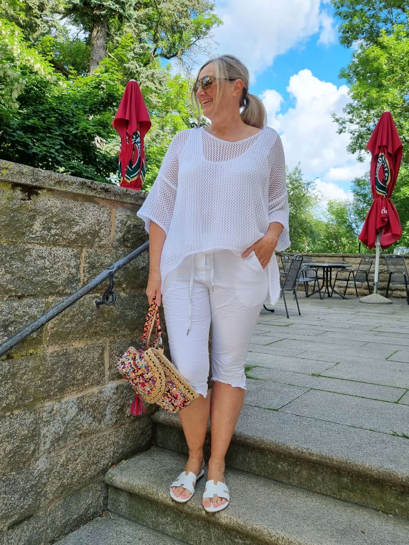 JOGPANT SHORTS VALERIE WEISS 34-40 Made in Italy PANT kurze Hose Sommerhose Bermuda JOGPANT SHORTS VALERIE WEISS 34-40 Made in Italy PANT kurze Hose Sommerhose Bermuda