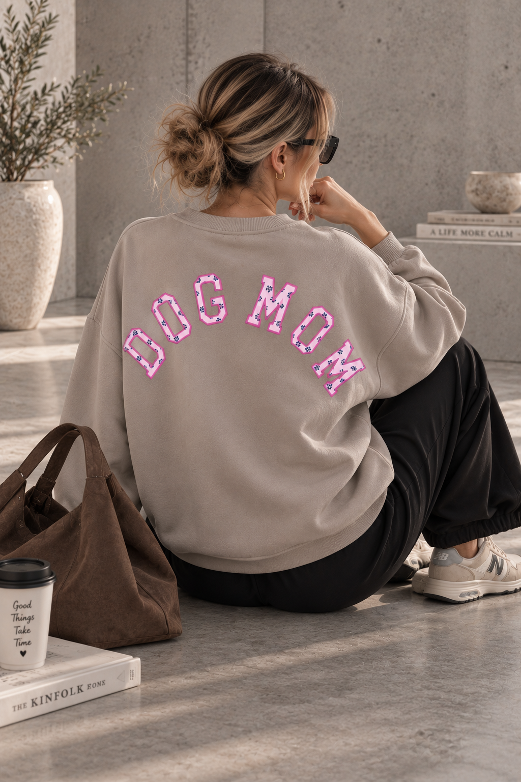 DOG MOM Statement Sweater – SW0127 I 34-42/44 I Made in Italy