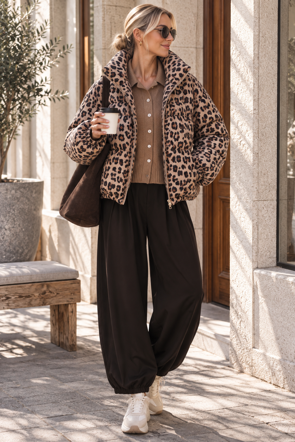 Butterstoff Ballonhose HO0106 | Made in Italy Gr 34-42-44 Hose