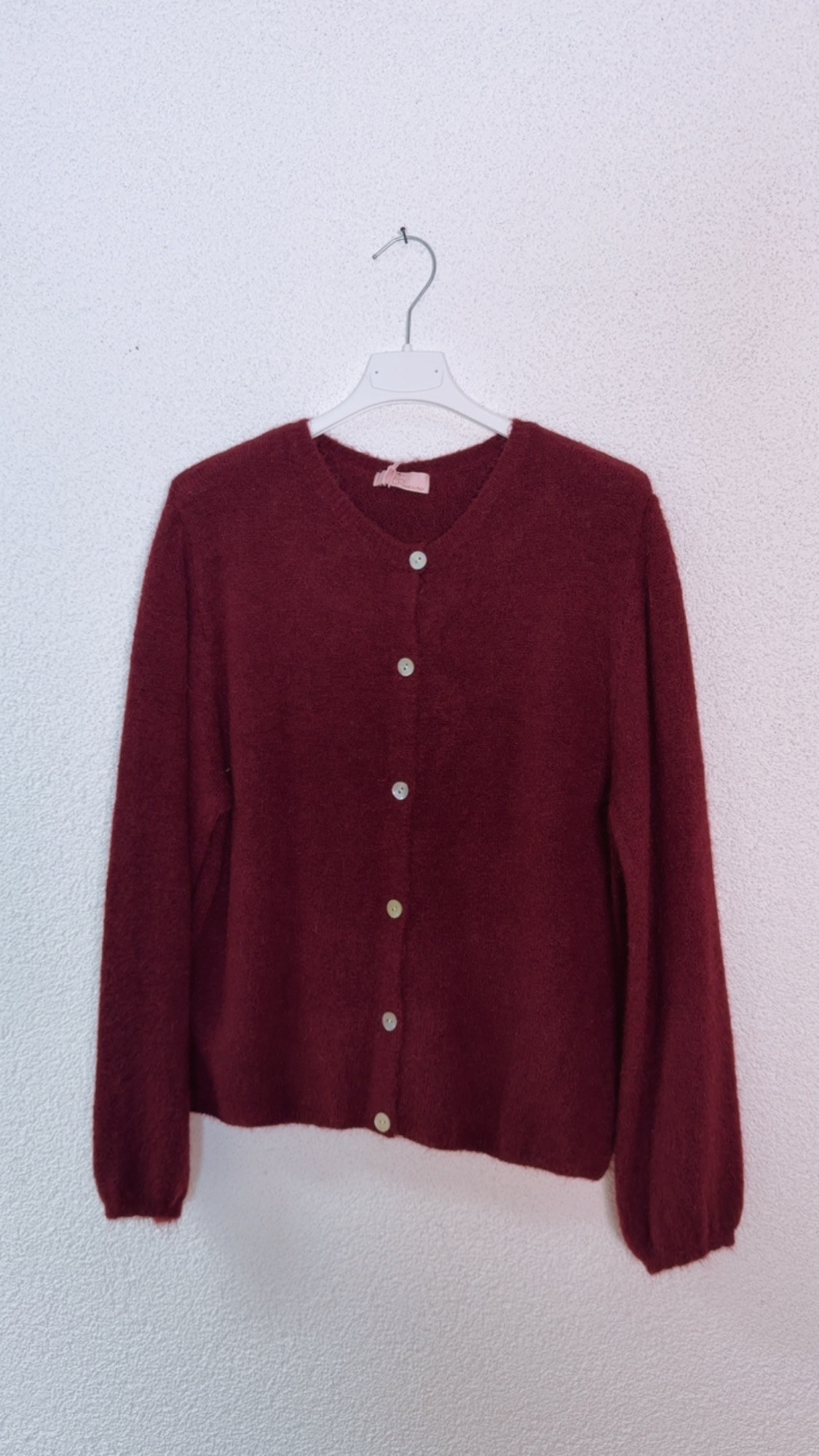 Kuschelige Strickjacke Elara mit Angora Made in Italy Gr 34-42