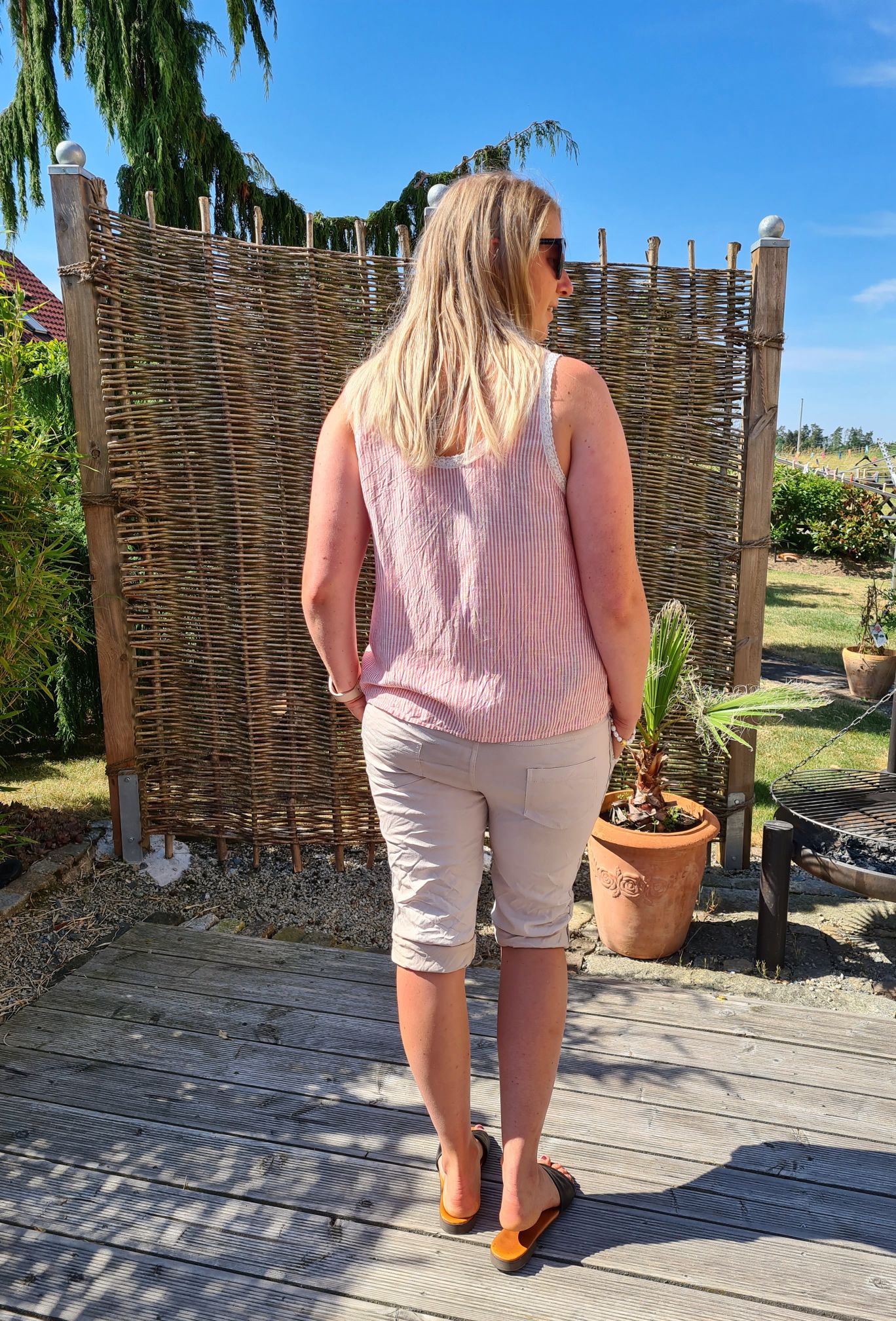 JOGPANT SHORTS SIMONE BEIGE 36-42 Made in Italy PANT kurze Hose Sommerhose Bermuda JOGPANT SHORTS SIMONE BEIGE 36-42 Made in Italy PANT kurze Hose Sommerhose Bermuda