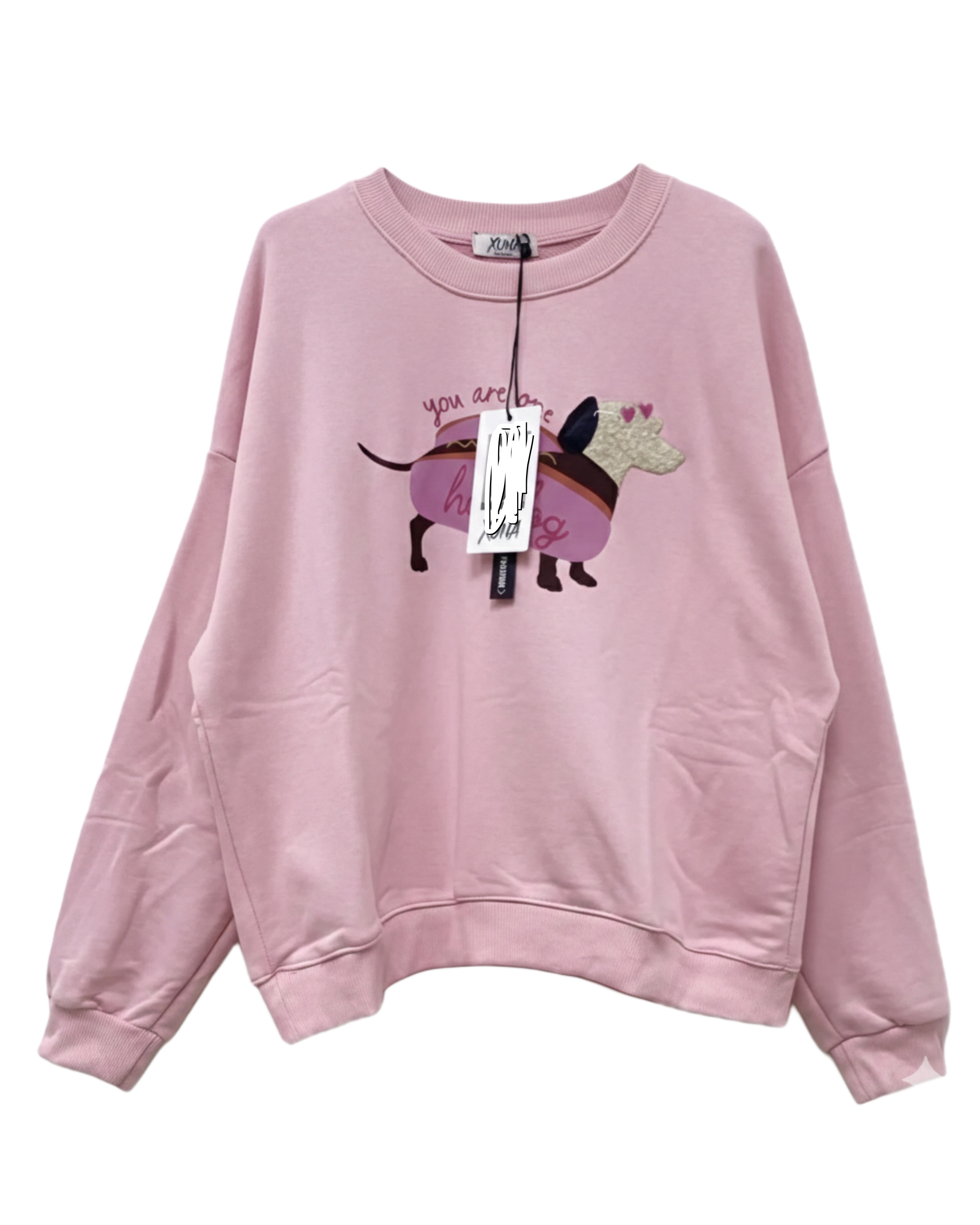 🐾 Sweatshirt „Dackel – HOT DOG Sweater 34-40/42