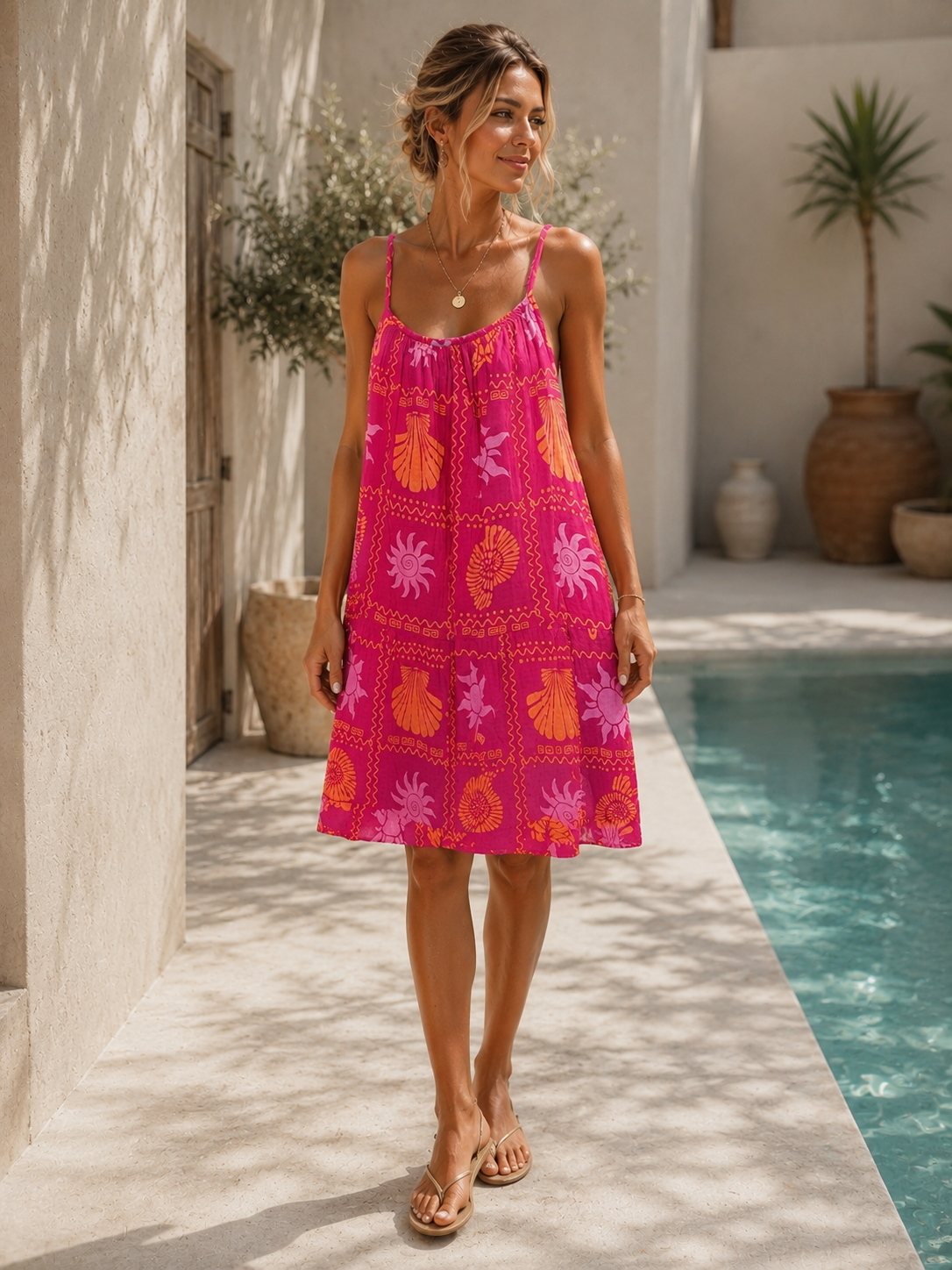 Kleid Zelie Musselin Made in Itlay 34-40/42 Sommerschnapper – vom Umtausch ausgeschlossen