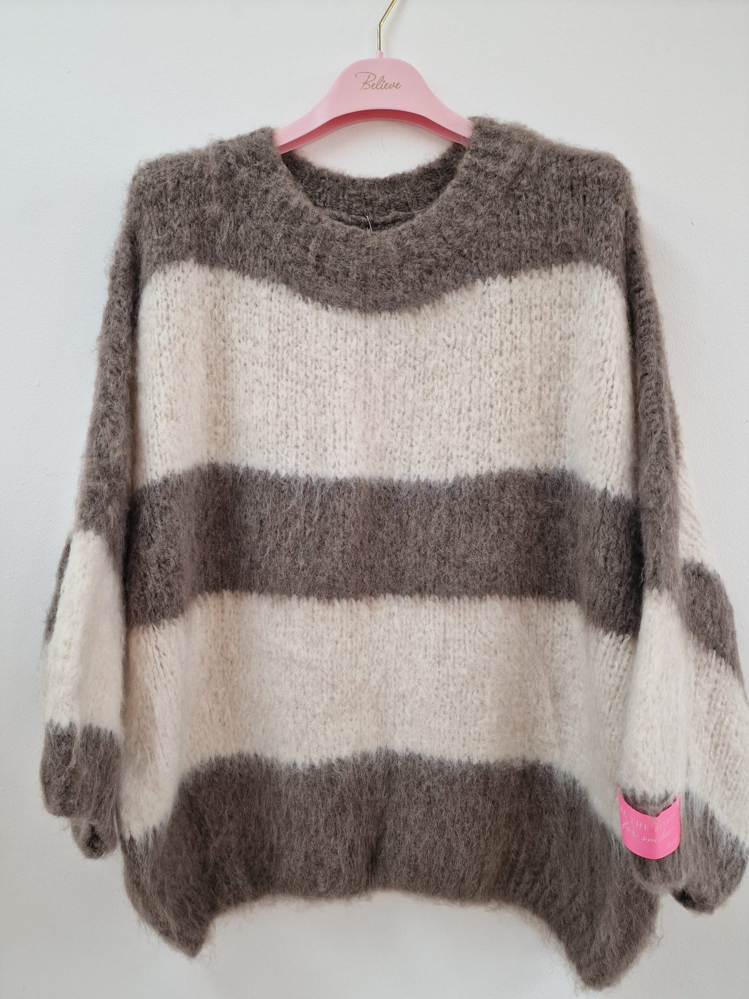 Kuschelpullover SP0082 – Made in Italy Gr. 34-42 Strick Pullover