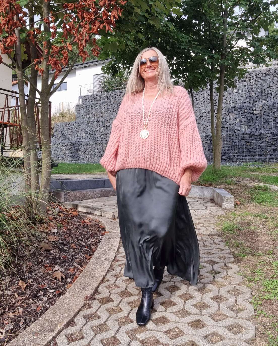 OVERSIZE KNIT SWEATER MALENA KORALLE Strickpullover Pullover 34-42/44 Made in Italy versch. Farben OVERSIZE KNIT SWEATER MALENA KORALLE Strickpullover Pullover 34-42/44 Made in Italy versch. Farben