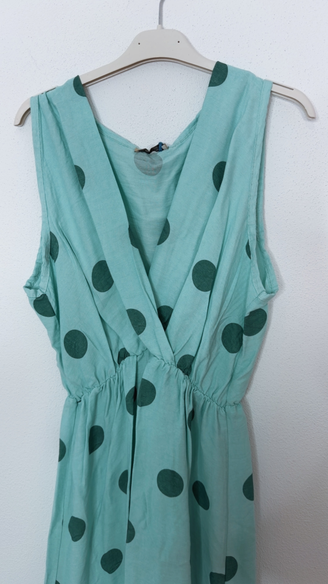 Maxi-Kleid Belladonna Polka Dots Made in Italy 34-42