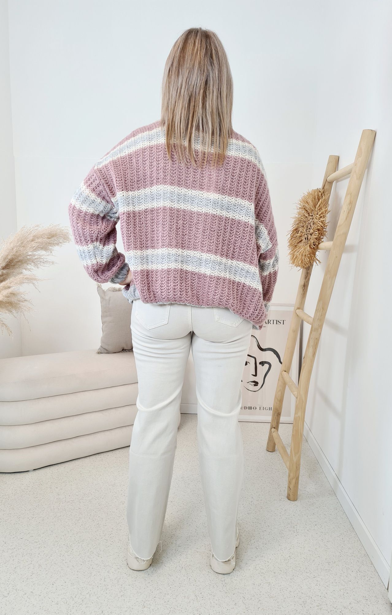 MARLENE JEANS VICENZA BEIGE- VARIANTENARTIKEL Denim Schlag Hose MARLENE JEANS VICENZA BEIGE- VARIANTENARTIKEL Denim Schlag Hose
