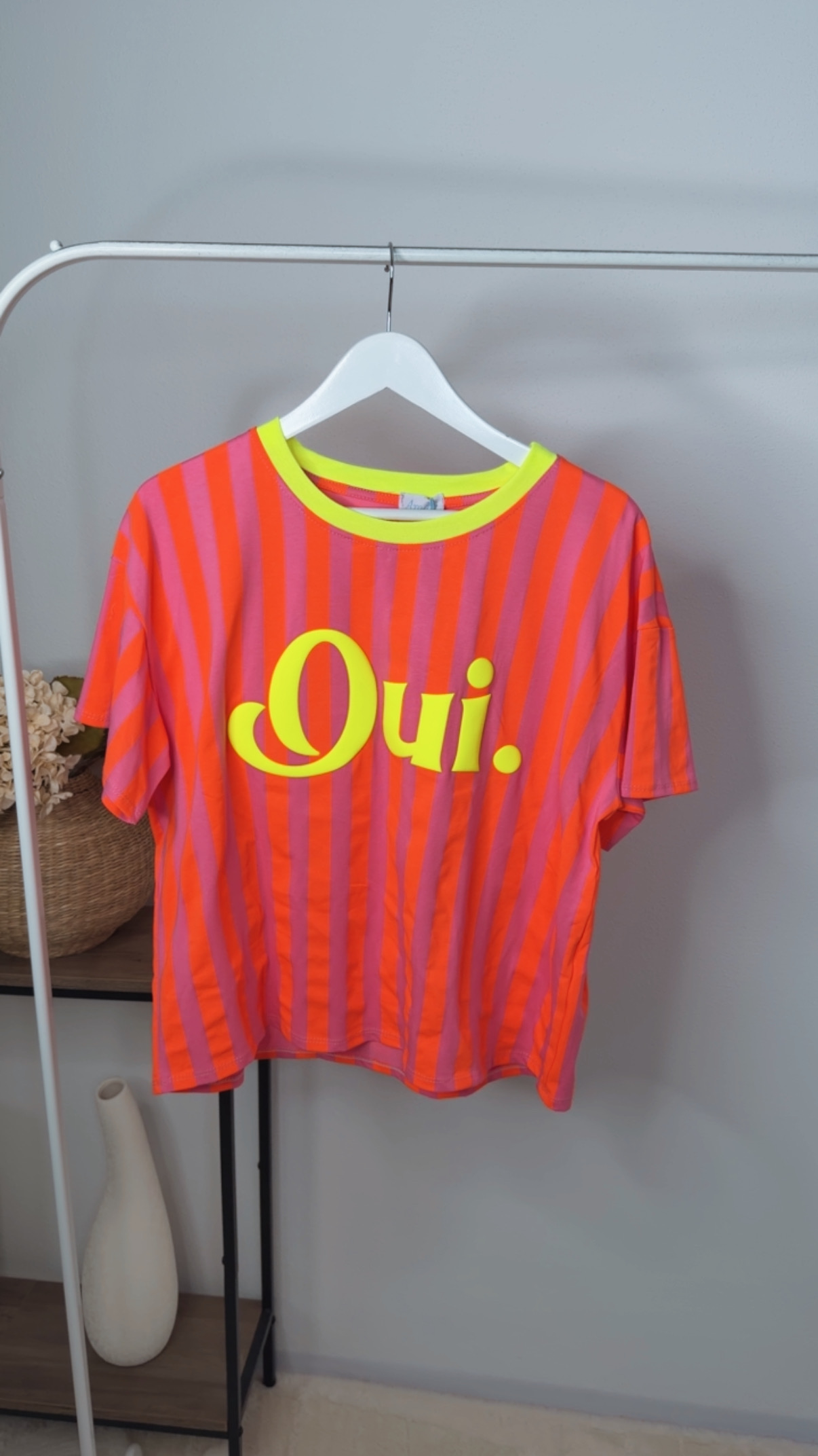 T-Shirt Nuria Blockstreifen Oui. Made in Italy 34-42/44