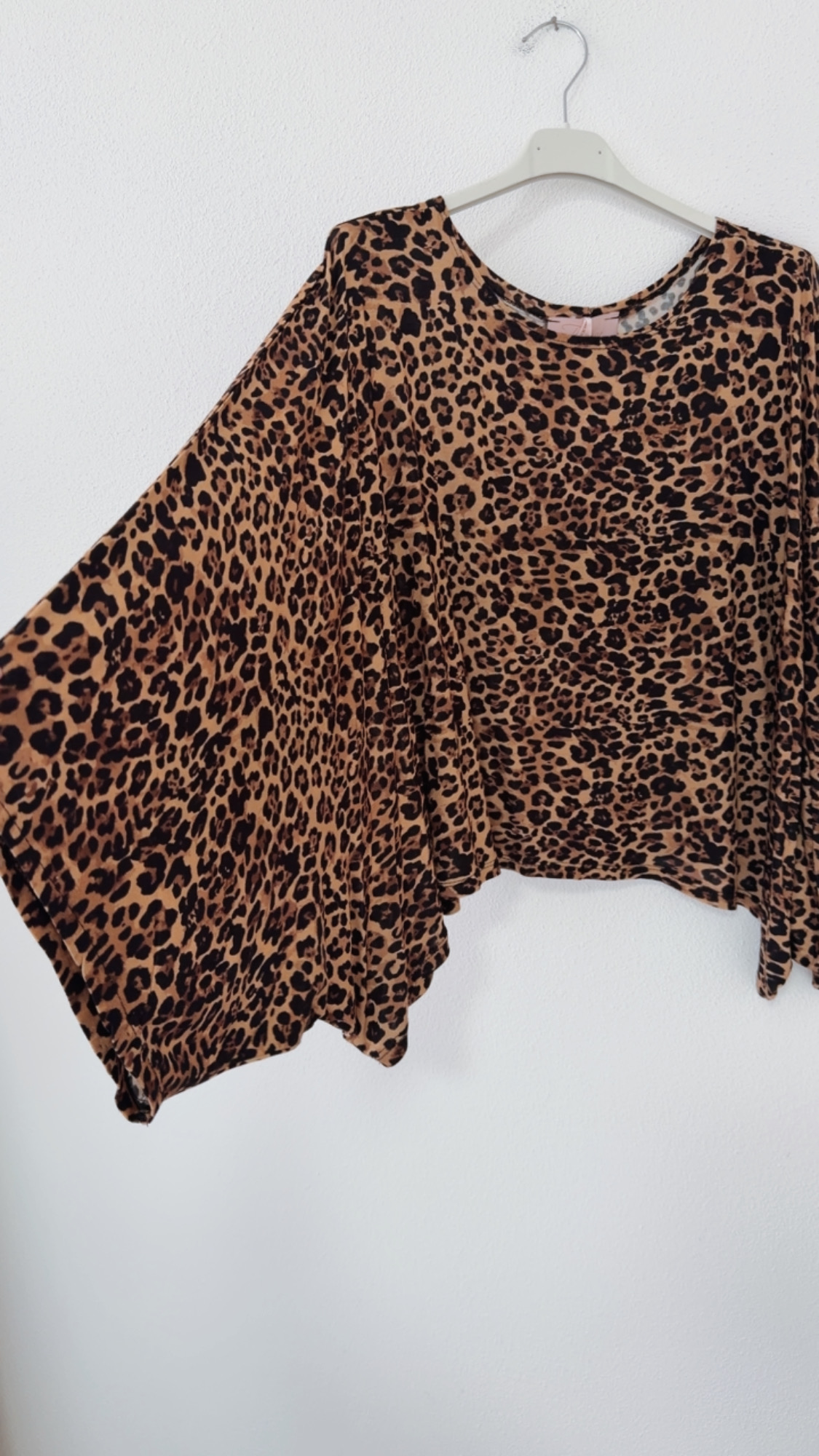 Oversize Fledermausshirt „Zanzibar“ ✨ Made in Italy • weich fließendes Oversize-Shirt • Größe 34–46