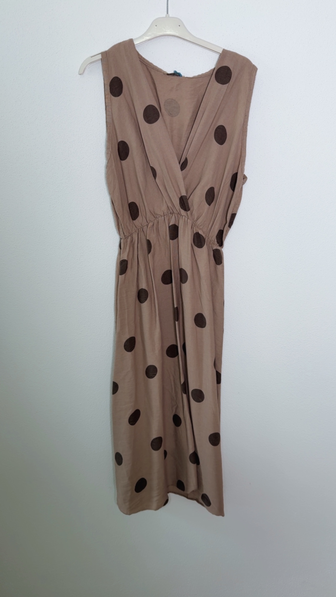 Maxi-Kleid Belladonna Polka Dots Made in Italy 34-42