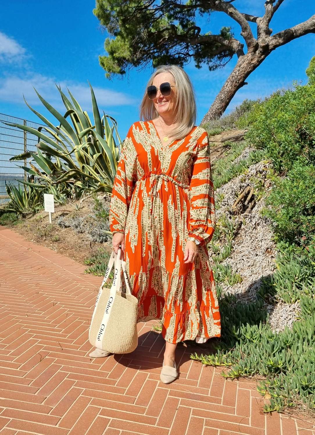MAXI DRESS CORINNA ROT GRÜN 34-40 Made in Italy langes Kleid Tunikakleid MAXI DRESS CORINNA ROT GRÜN 34-40 Made in Italy langes Kleid Tunikakleid