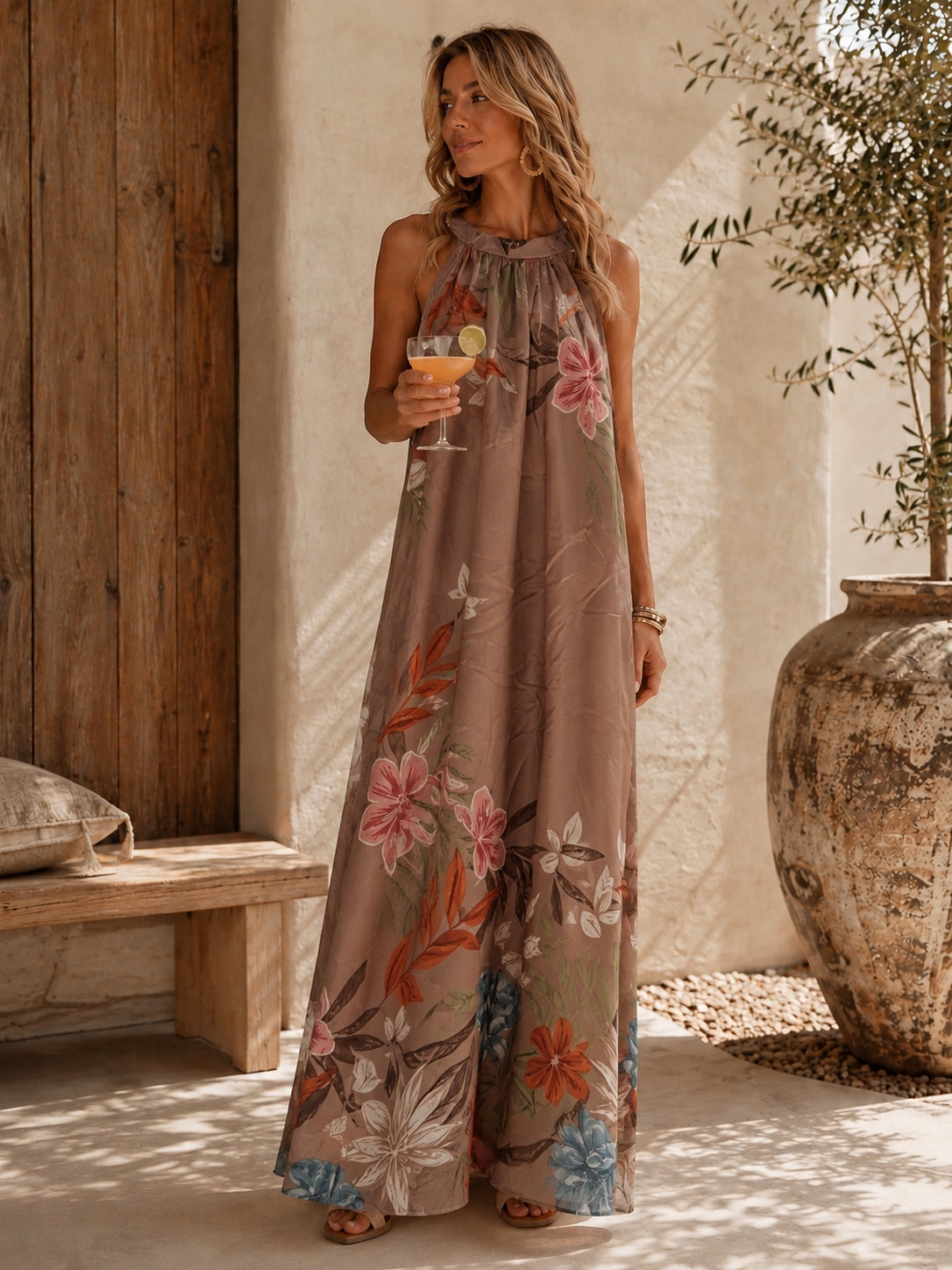 Blütenkleid Azalea – Made in Italy | Passend bis zu einer guten Größe 42