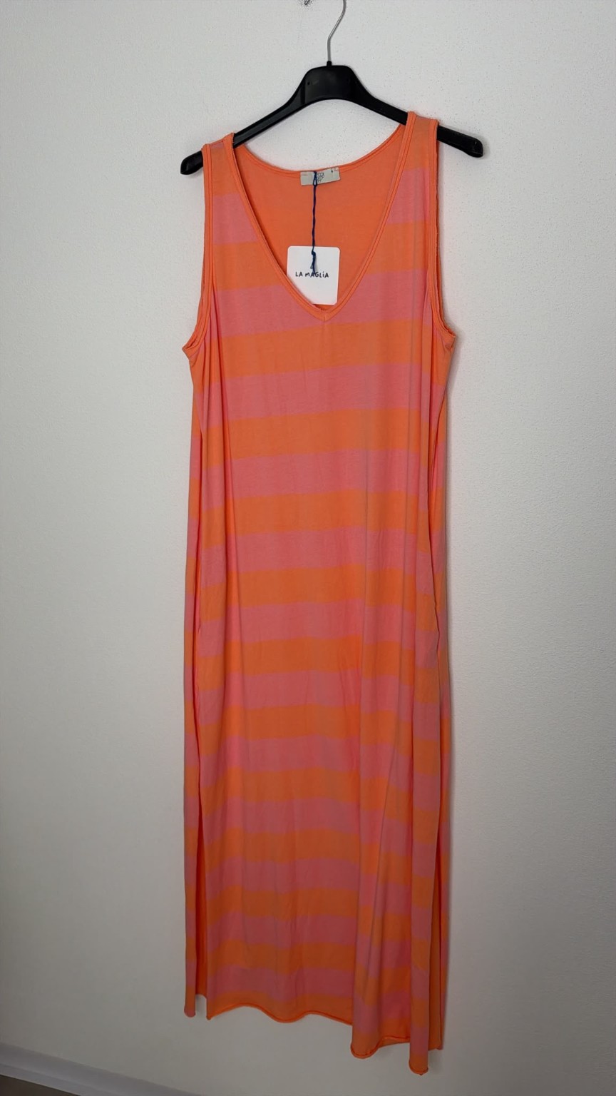Kleid Palmera Blockstreifen Made in Italy 34-40