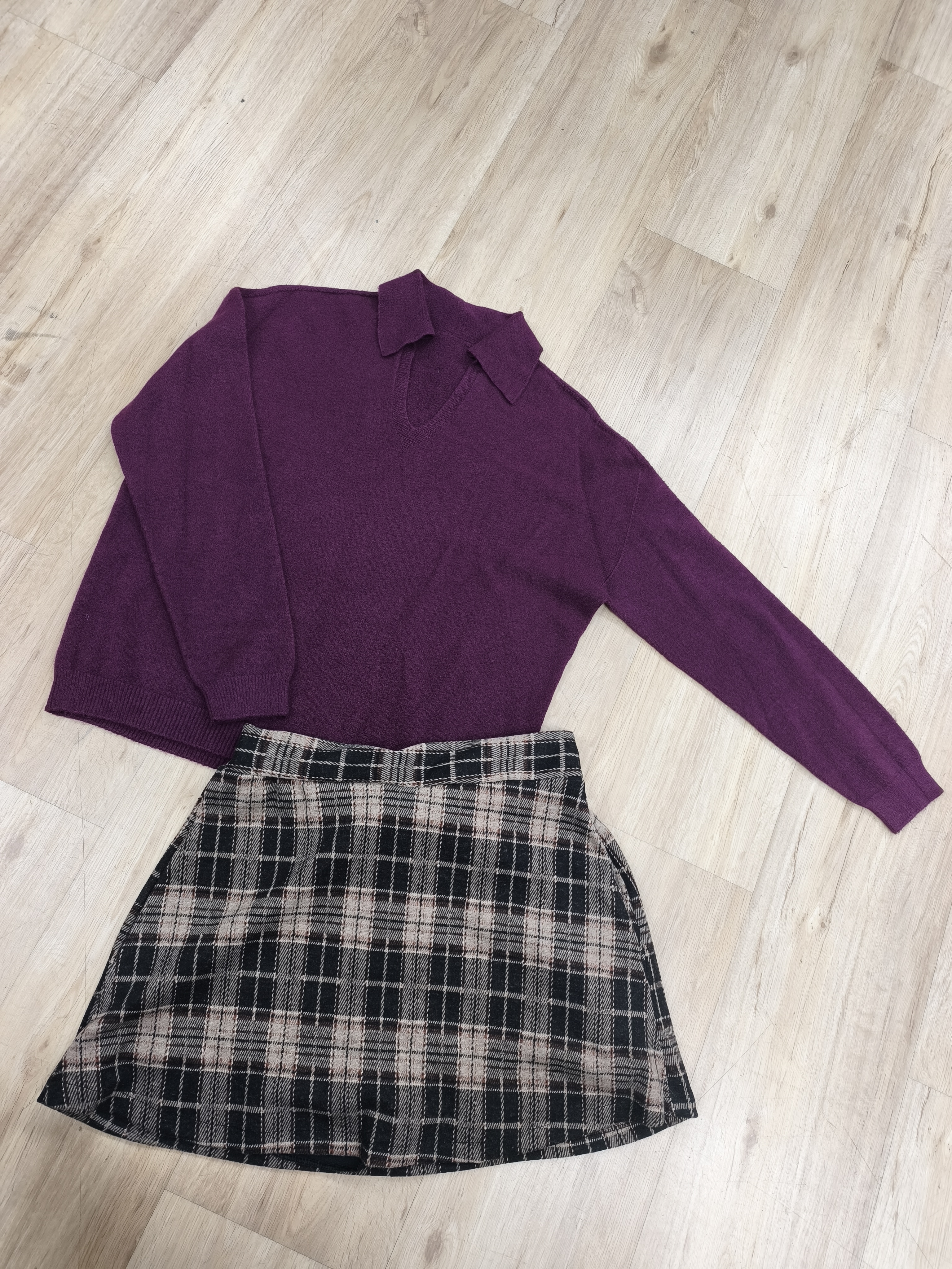 Classic Strickpullover mit Kragen I SP0173 I 34-42/44 I Made in Italy