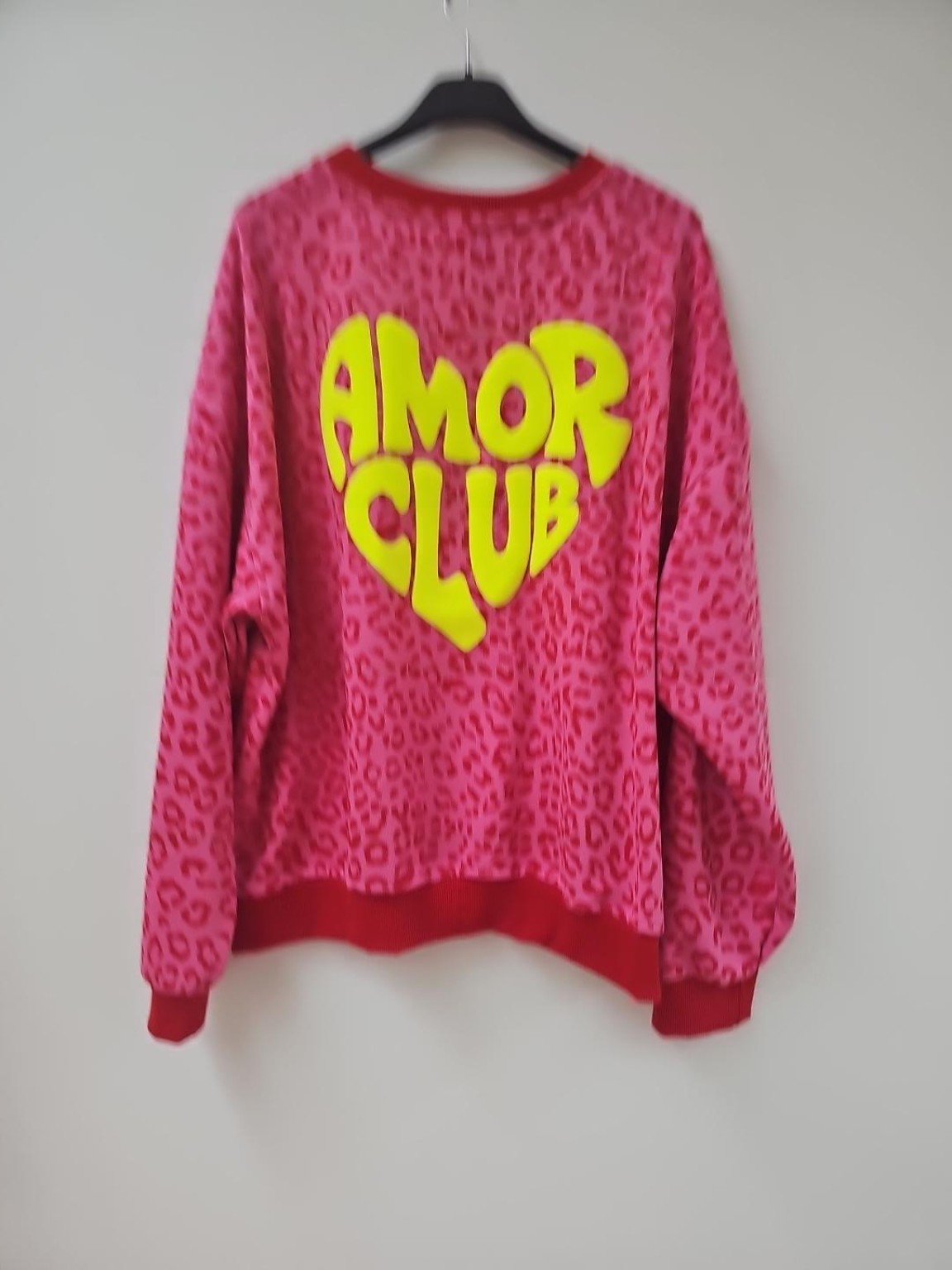 Sweatshirt Leo Amor I NO. SW0017 I lässiger Oversize-Look I Made in Italy 34-42/44