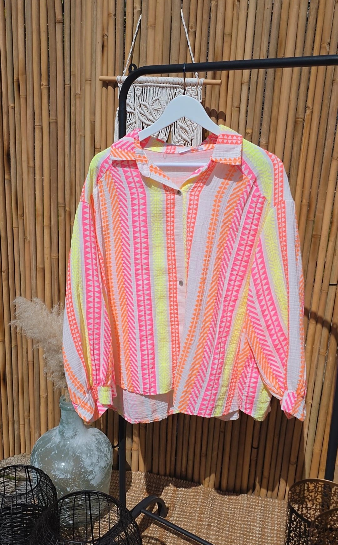 Creme-Neonorange-Neongelb-Neonpink
