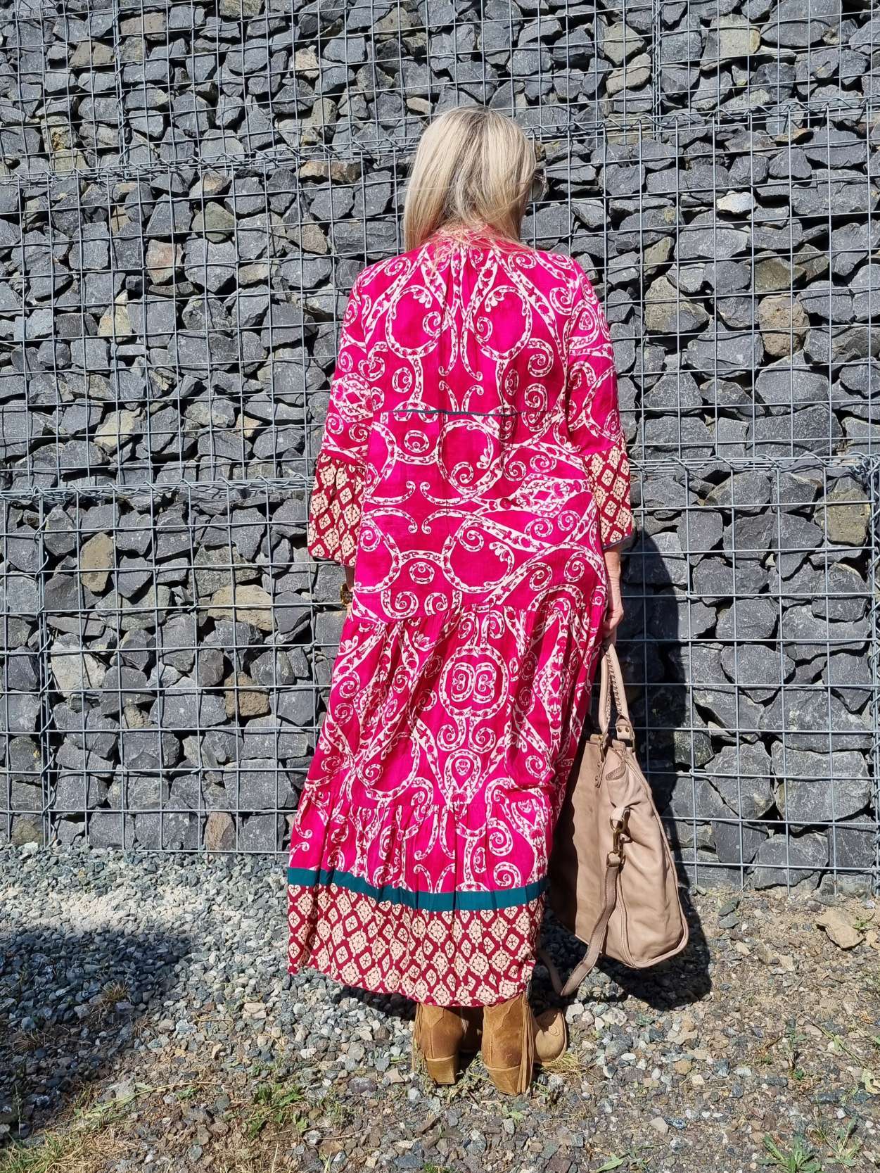 MAXI TUNIKA DRESS STROMBOLI BURGUNDER 34-40/42 Made in Italy langes Kleid Hängerchen Tunikakleid MAXI TUNIKA DRESS STROMBOLI BURGUNDER 34-40/42 Made in Italy langes Kleid Hängerchen Tunikakleid