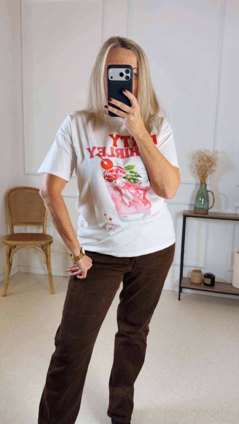 STATEMENT T-SHIRT SHIRLEY Made in Italy 34-42