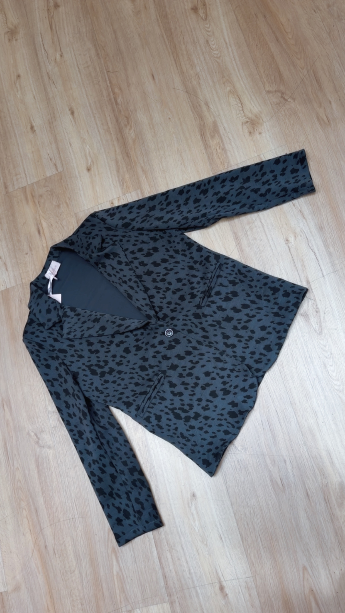 Blazer REH anthrazit/schwarz Lässig, bequem & stilvoll BL0190 I Made in Italy Größenartikel