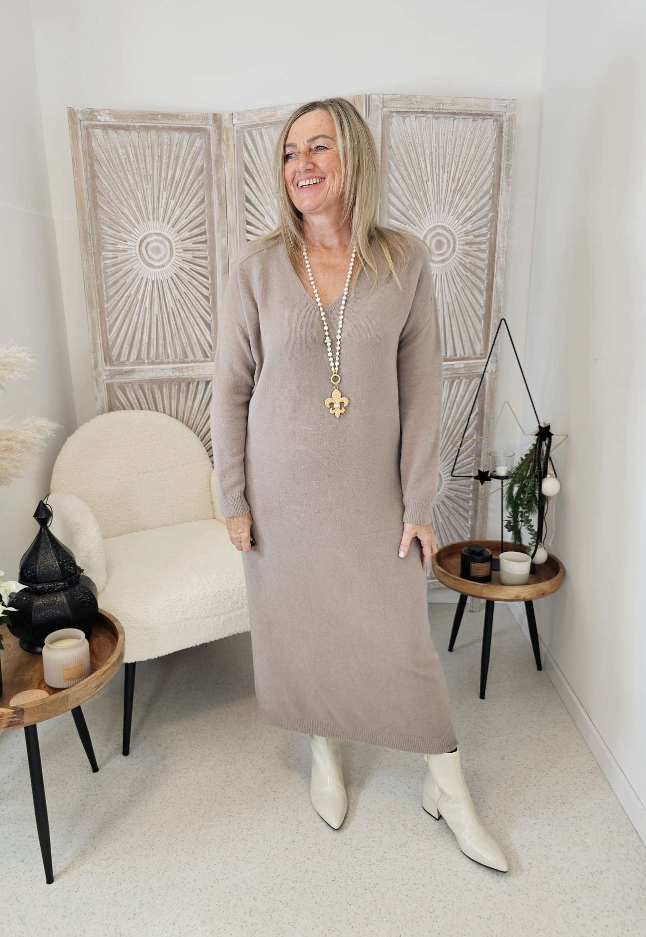 EDLES STRICKKLEID MYLA Made in Italy 34-44 Knit Dress EDLES STRICKKLEID MYLA Made in Italy 34-44 Knit Dress