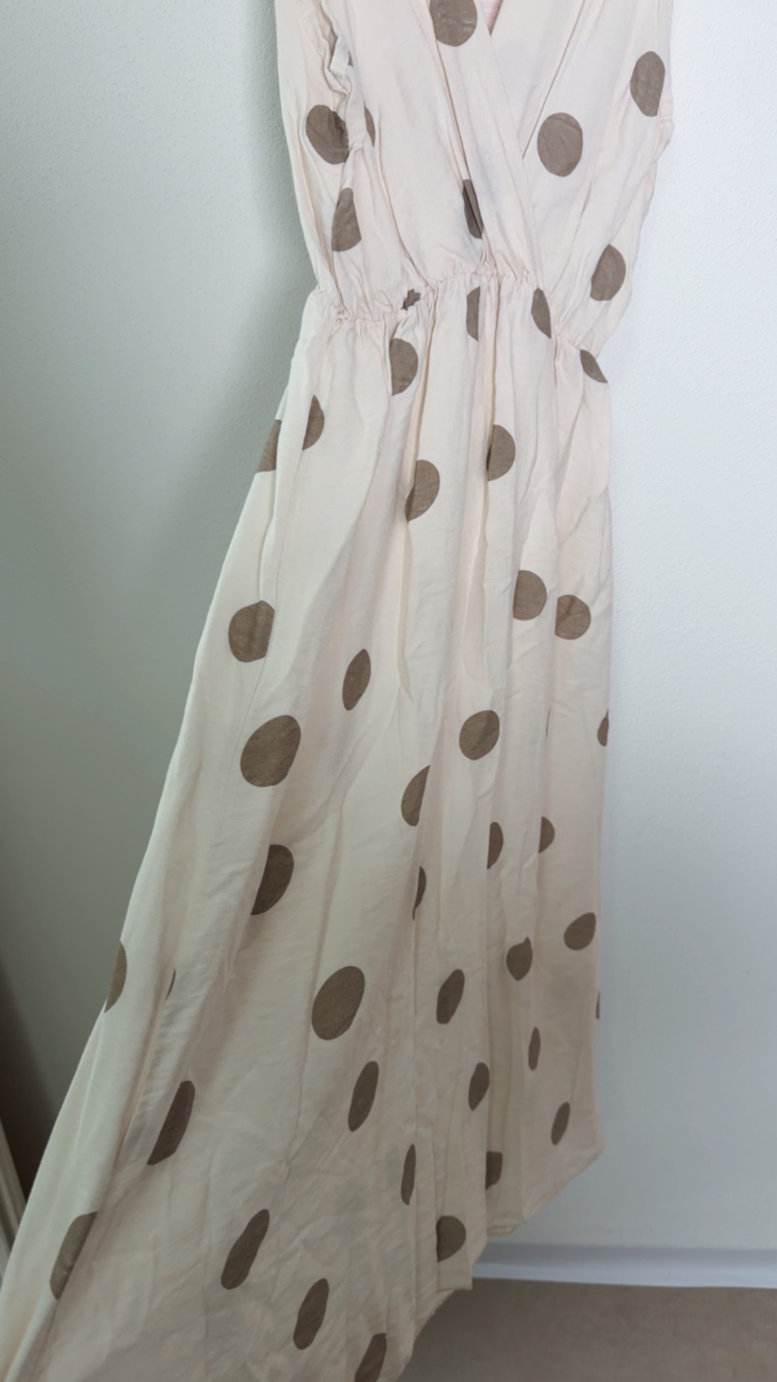 Maxi-Kleid Belladonna Polka Dots Made in Italy 34-42