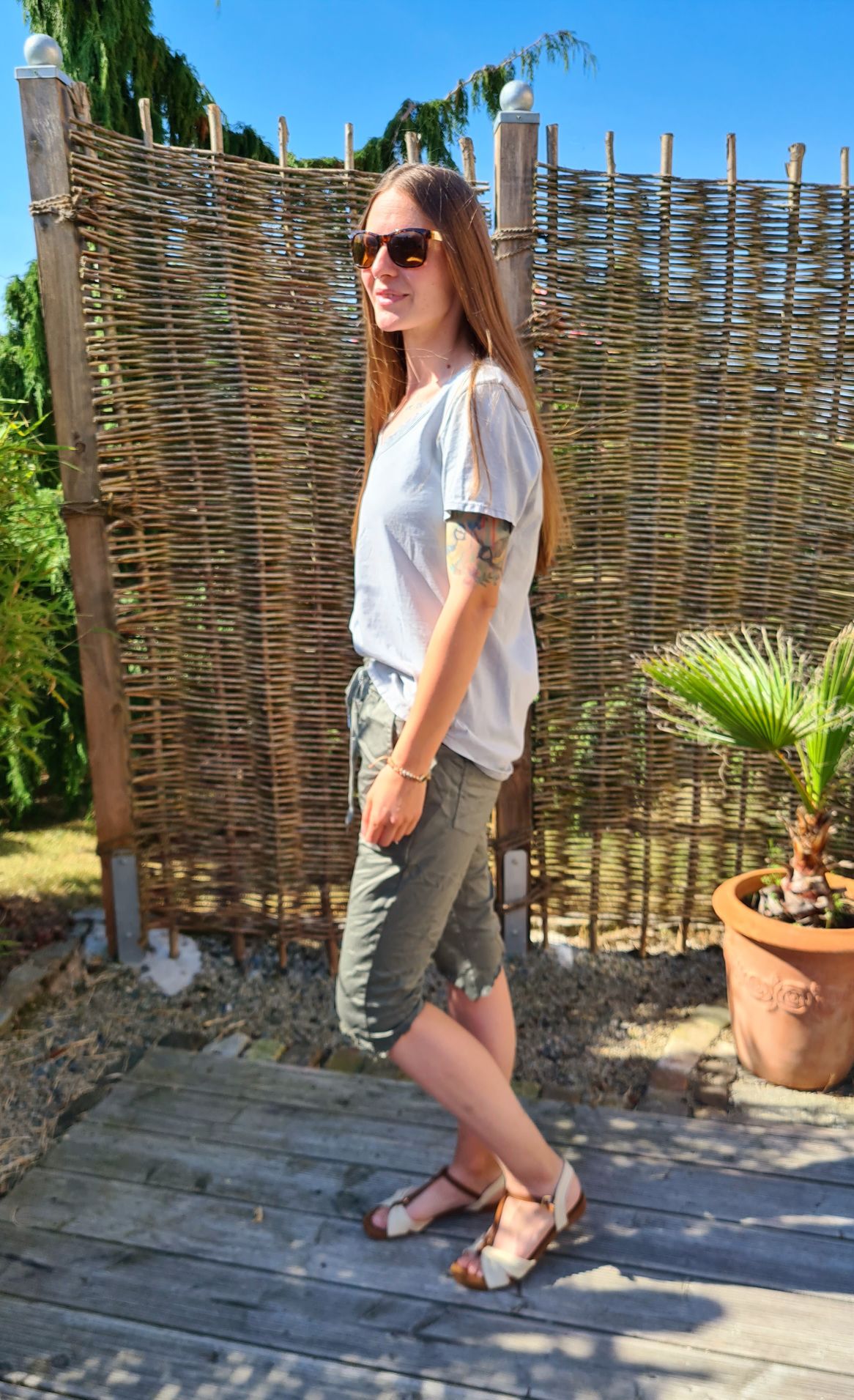 T-SHIRT BLANCO HELLGRAU 34-38/40 Made in Italy Basic Shirt Kurzarm Vintage Look T-SHIRT BLANCO HELLGRAU 34-38/40 Made in Italy Basic Shirt Kurzarm Vintage Look
