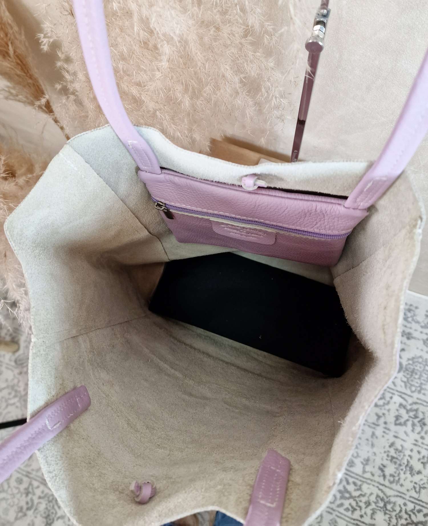 BASIC LEDER SHOPPER MARA FLIEDER Made in Italy Ledertasche Tasche BASIC LEDER SHOPPER MARA FLIEDER Made in Italy Ledertasche Tasche