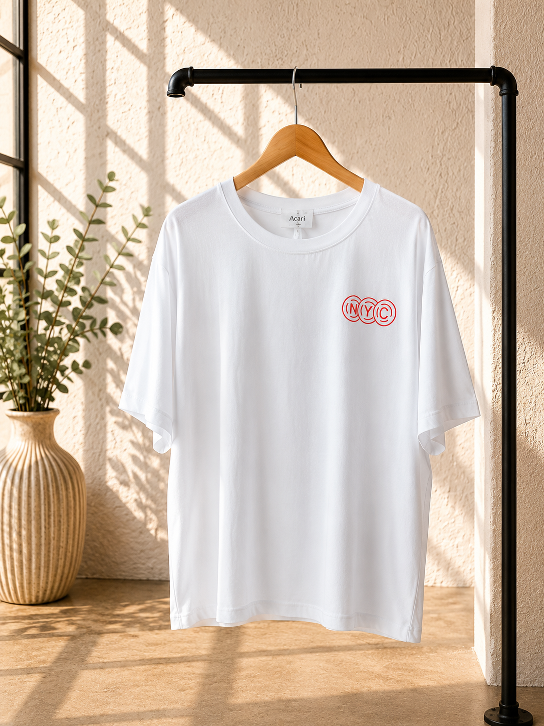 T-Shirt Pamina Weiß NYC Made in Italy 34-40/42