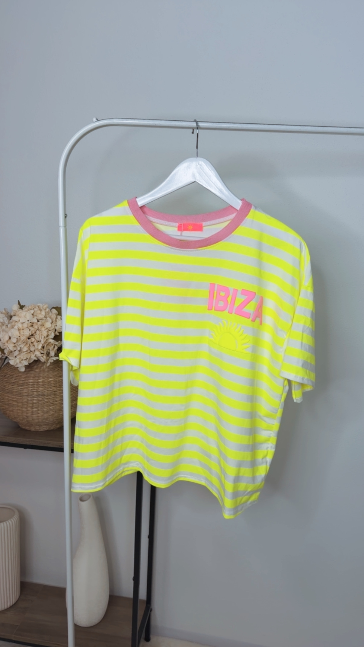 T-Shirt Alma Ibiza Sun Blockstreifen Made in Italy 34-42/44