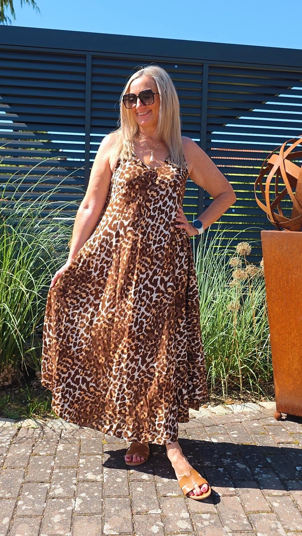 SOMMERKLEID VIVIAN LEO 34-42/44 Made in Italy 