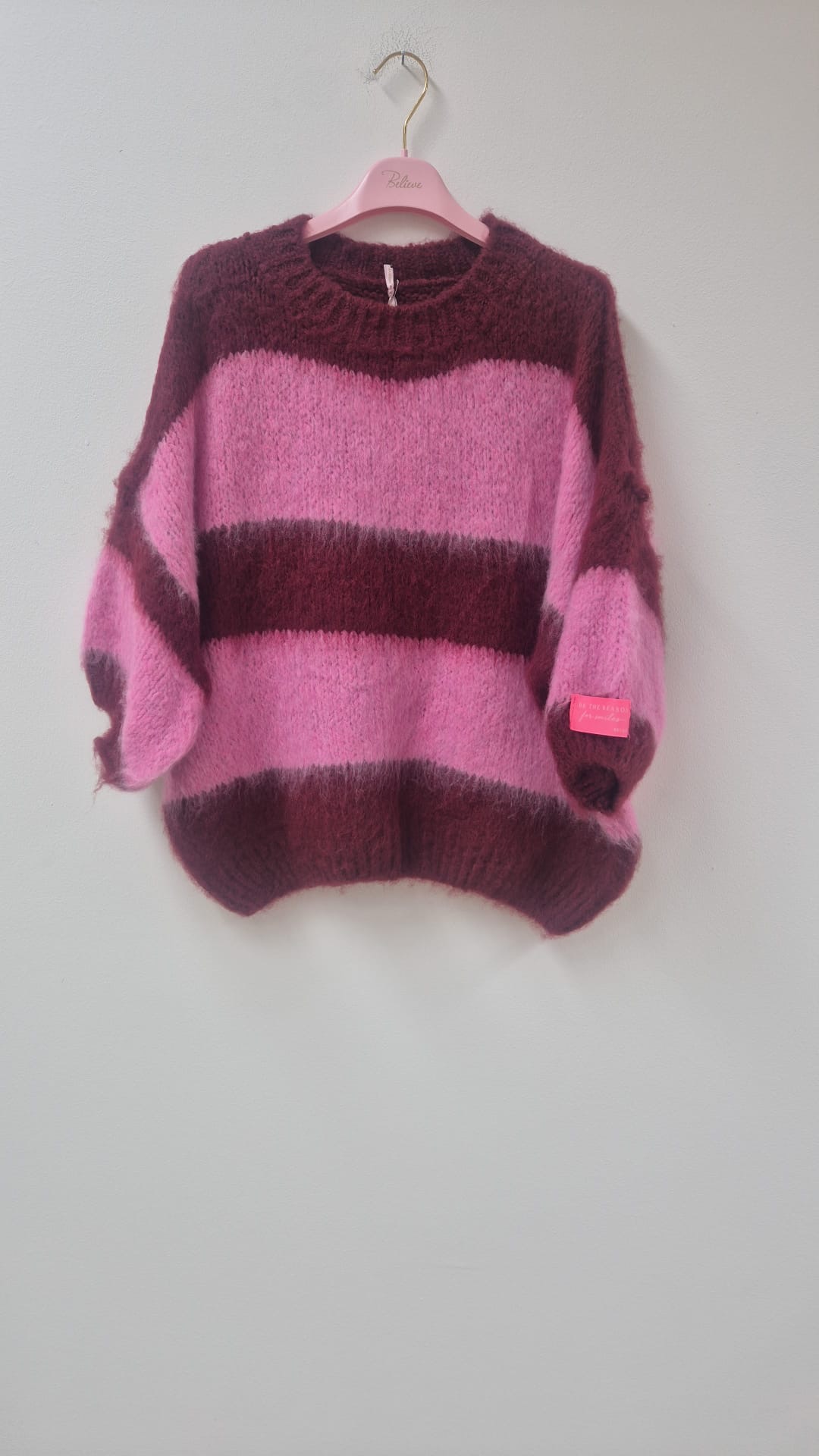 Kuschelpullover SP0082 – Made in Italy Gr. 34-42 Strick Pullover