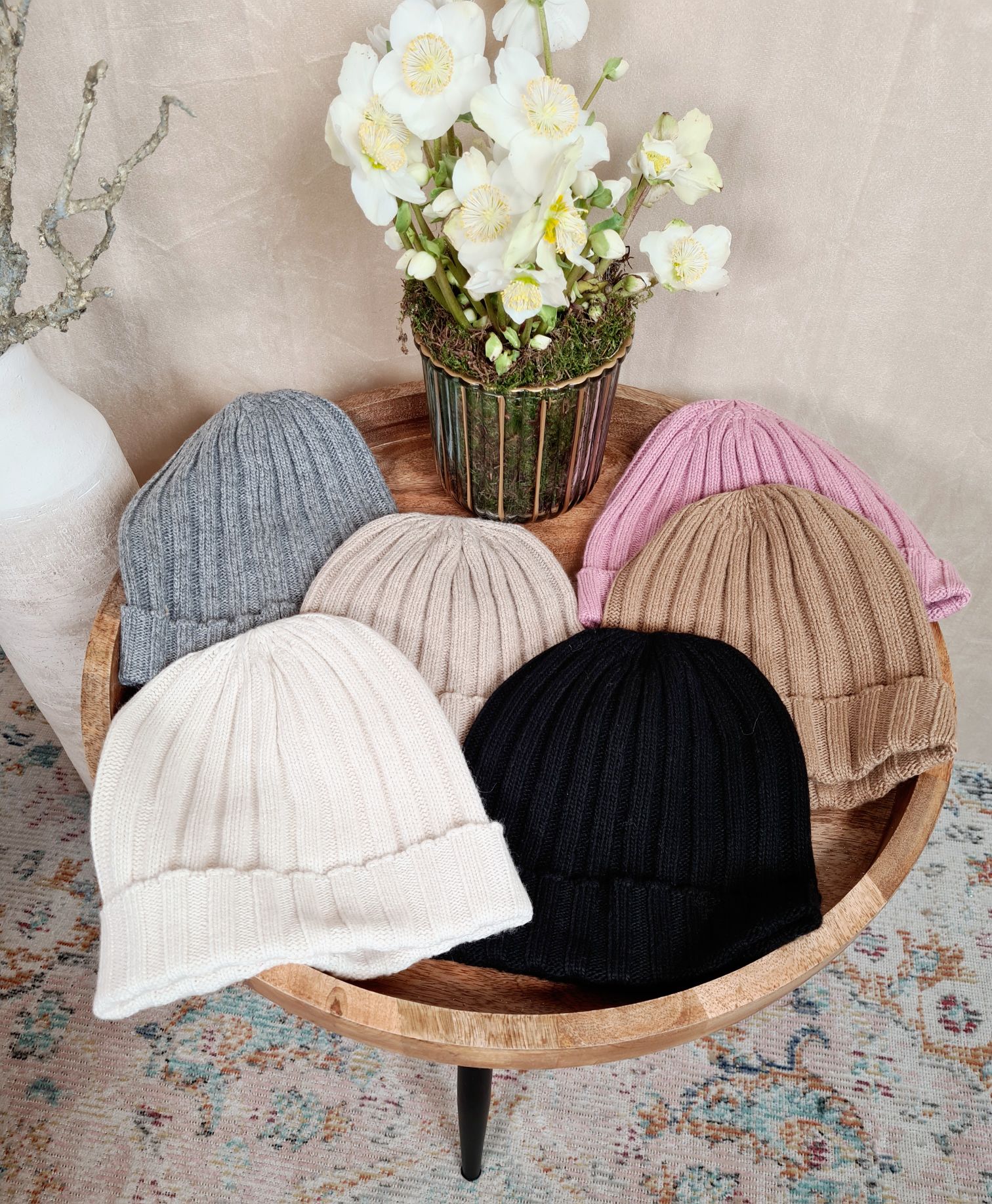 BASIC BEANIE ALASKA CAMEL Wintermütze Made in Italy Ripp Strick Mütze verschiedene Farben BASIC BEANIE ALASKA CAMEL Wintermütze Made in Italy Ripp Strick Mütze verschiedene Farben