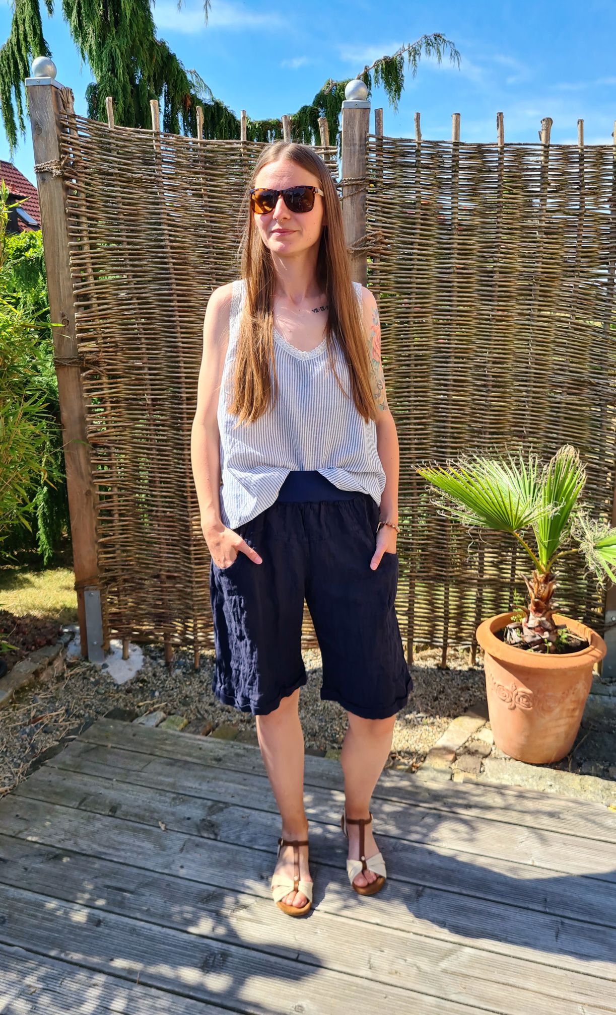 LINEN SHORTS MAXL BLAU 34-42 Made in Italy Leinen PANT kurze Hose Sommerhose Bermuda Kopie LINEN SHORTS MAXL BLAU 34-42 Made in Italy Leinen PANT kurze Hose Sommerhose Bermuda Kopie