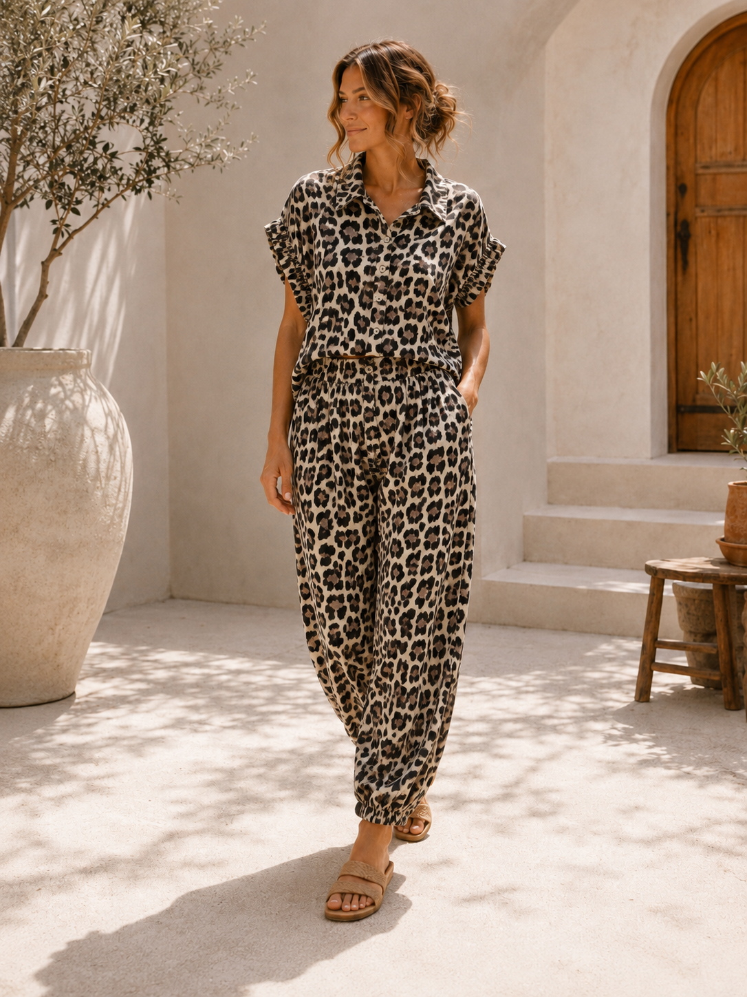 Set Alessa – Bluse & Hose Made in Italy 34-42