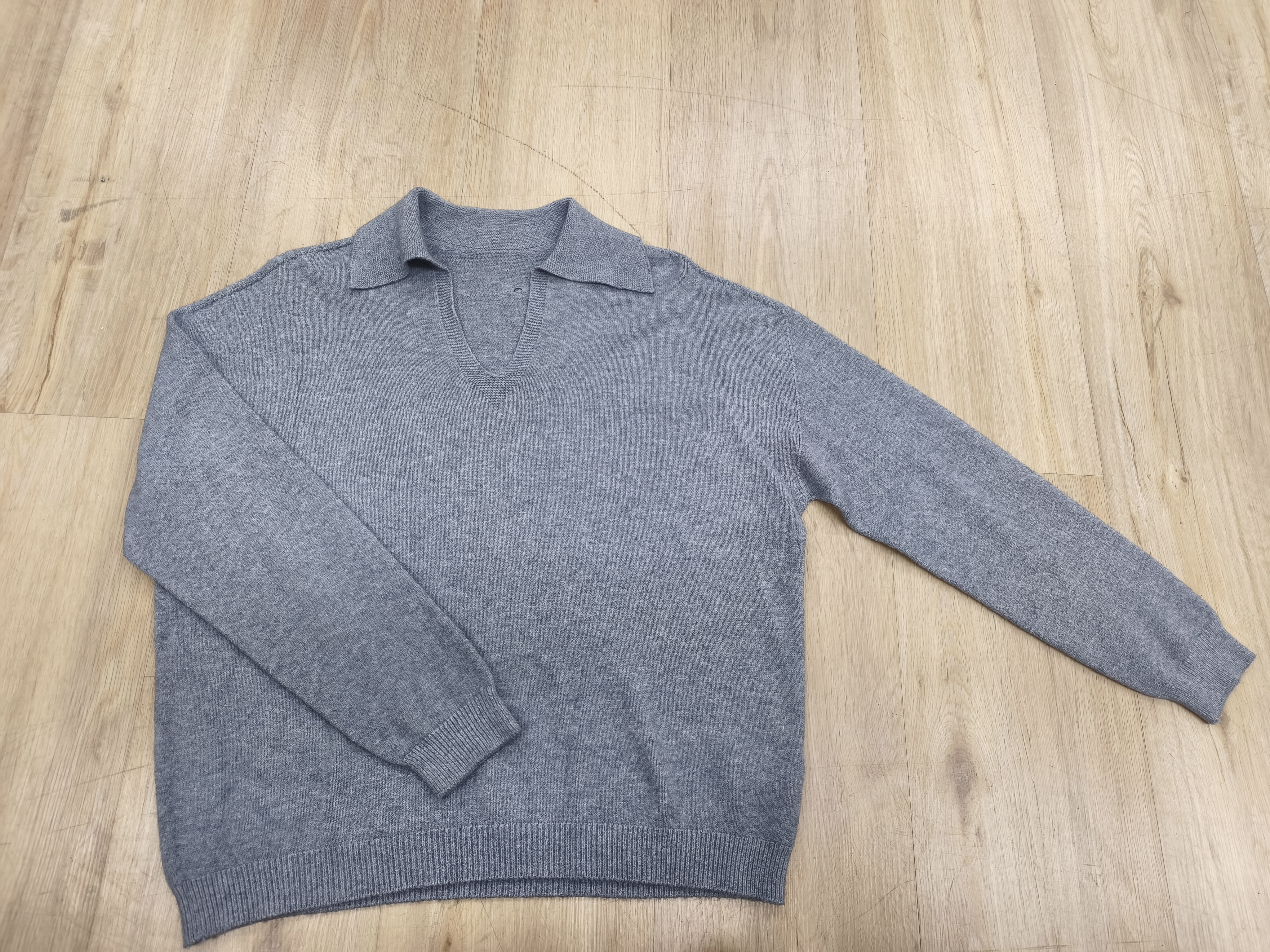 Classic Strickpullover mit Kragen I SP0173 I 34-42/44 I Made in Italy
