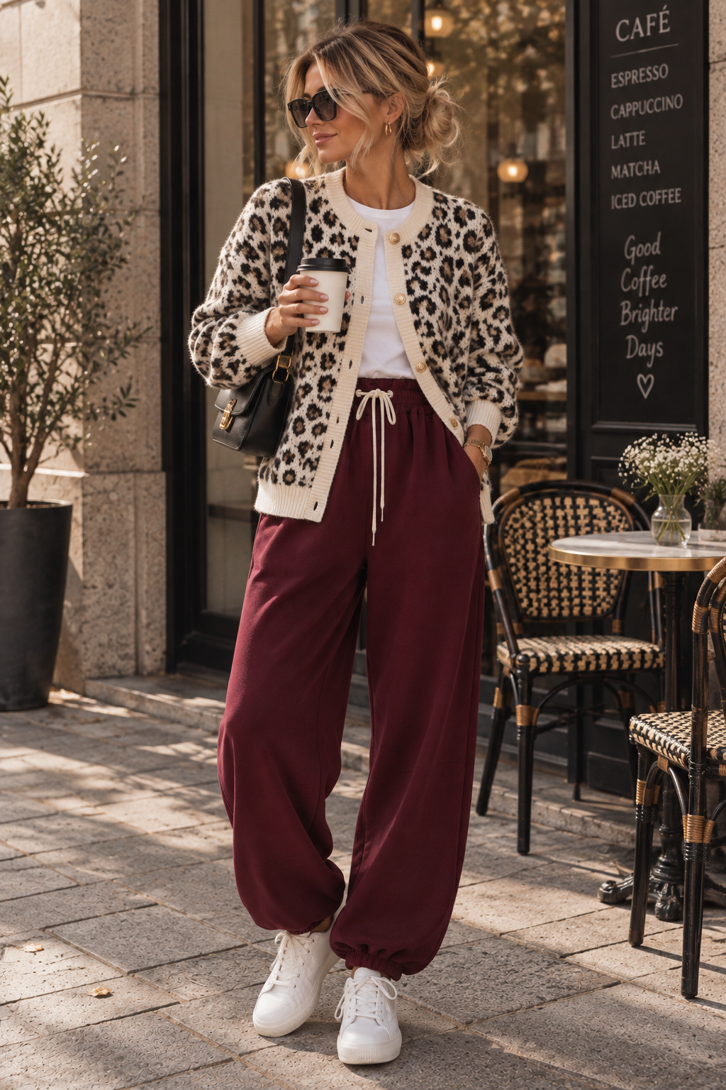 SJ0117 – Leo Strickjacke mit goldfarbenen Knöpfen I 36-46 I Made in Italy