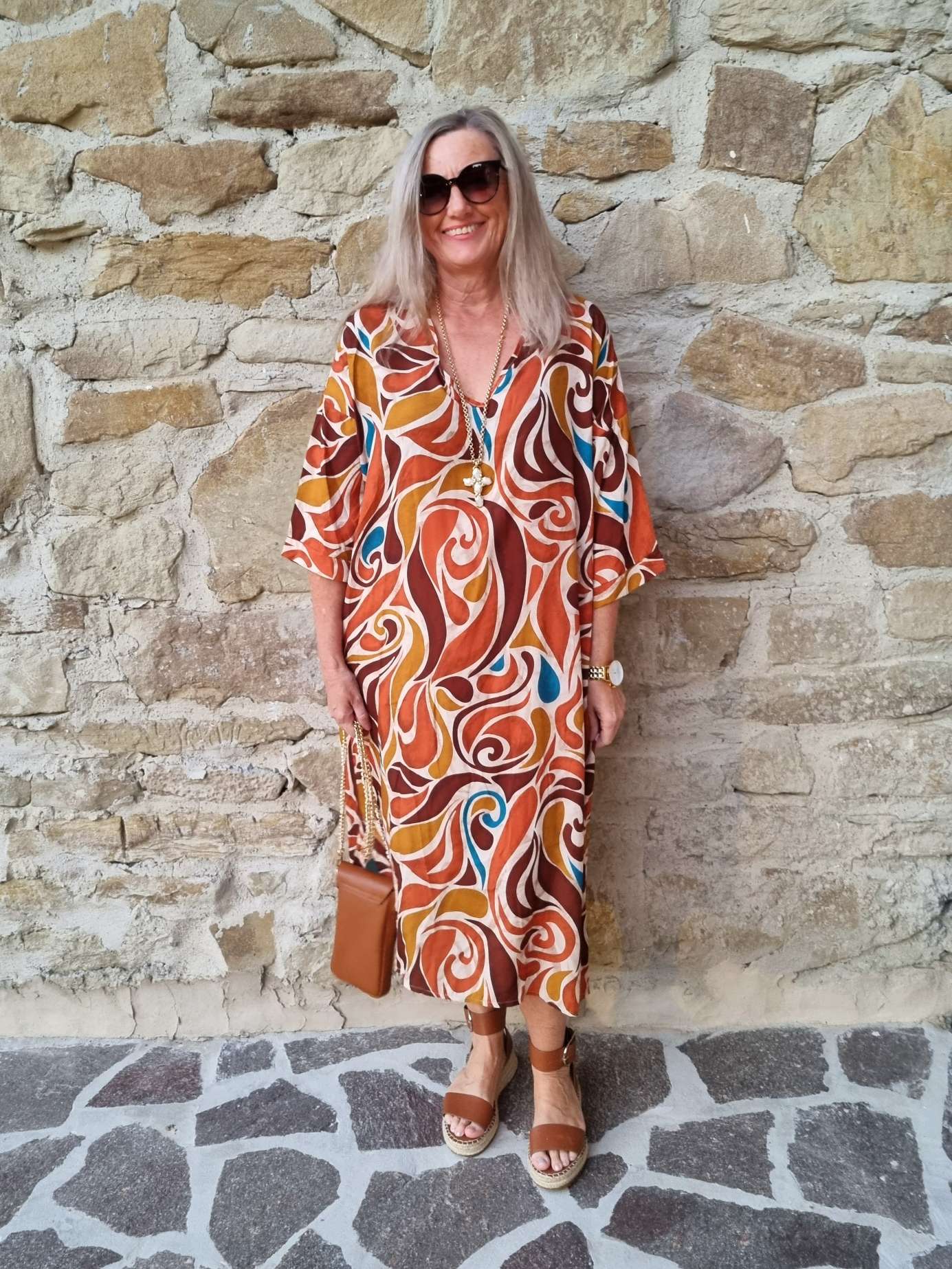 EDLES DRESS LEA ROST 34-42 Made in Italy Kleid EDLES DRESS LEA ROST 34-42 Made in Italy Kleid